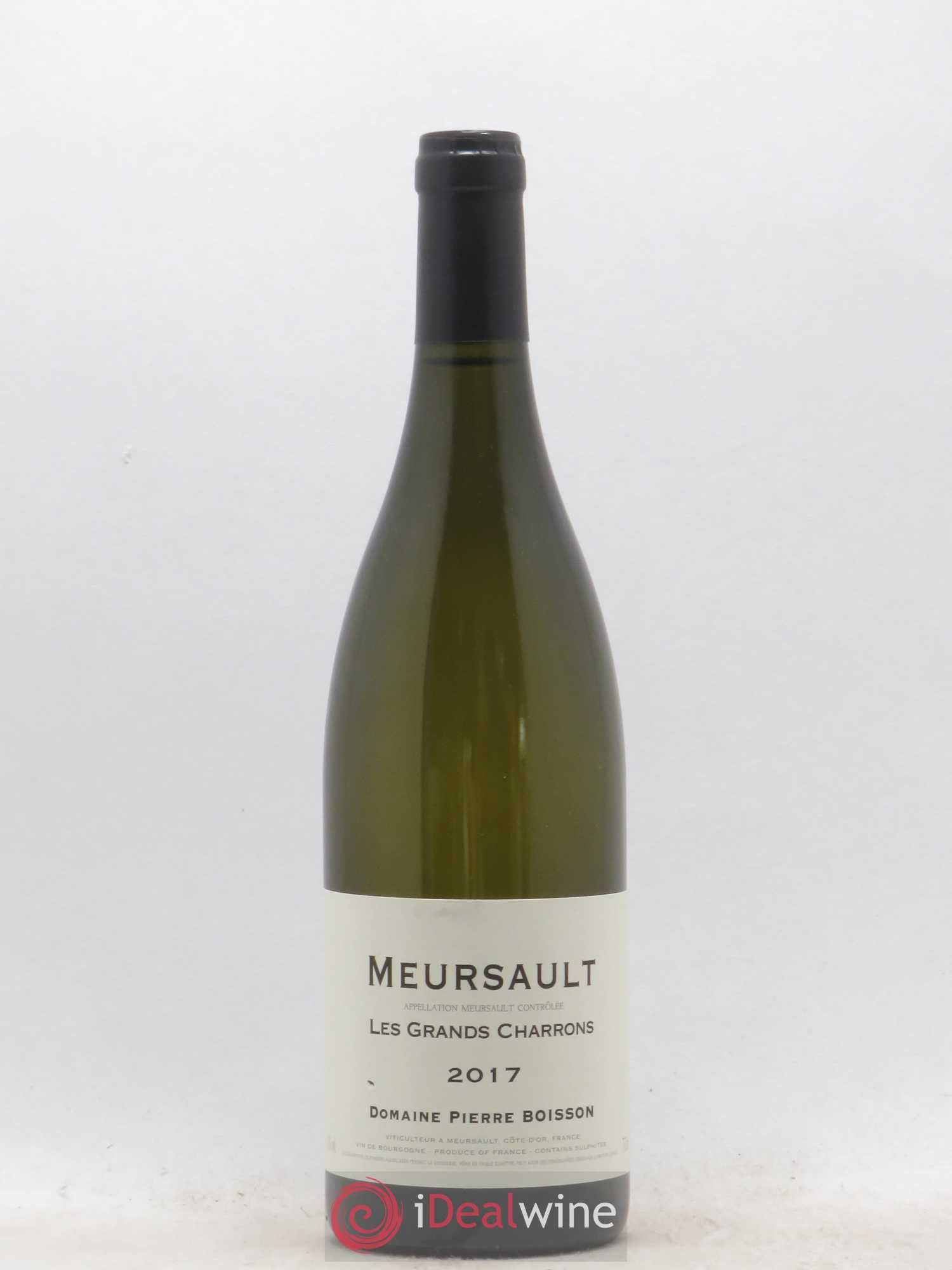 Meursault Les Grands Charrons Pierre Boisson (Domaine) 2017 - Lot de 1 bouteille - 0