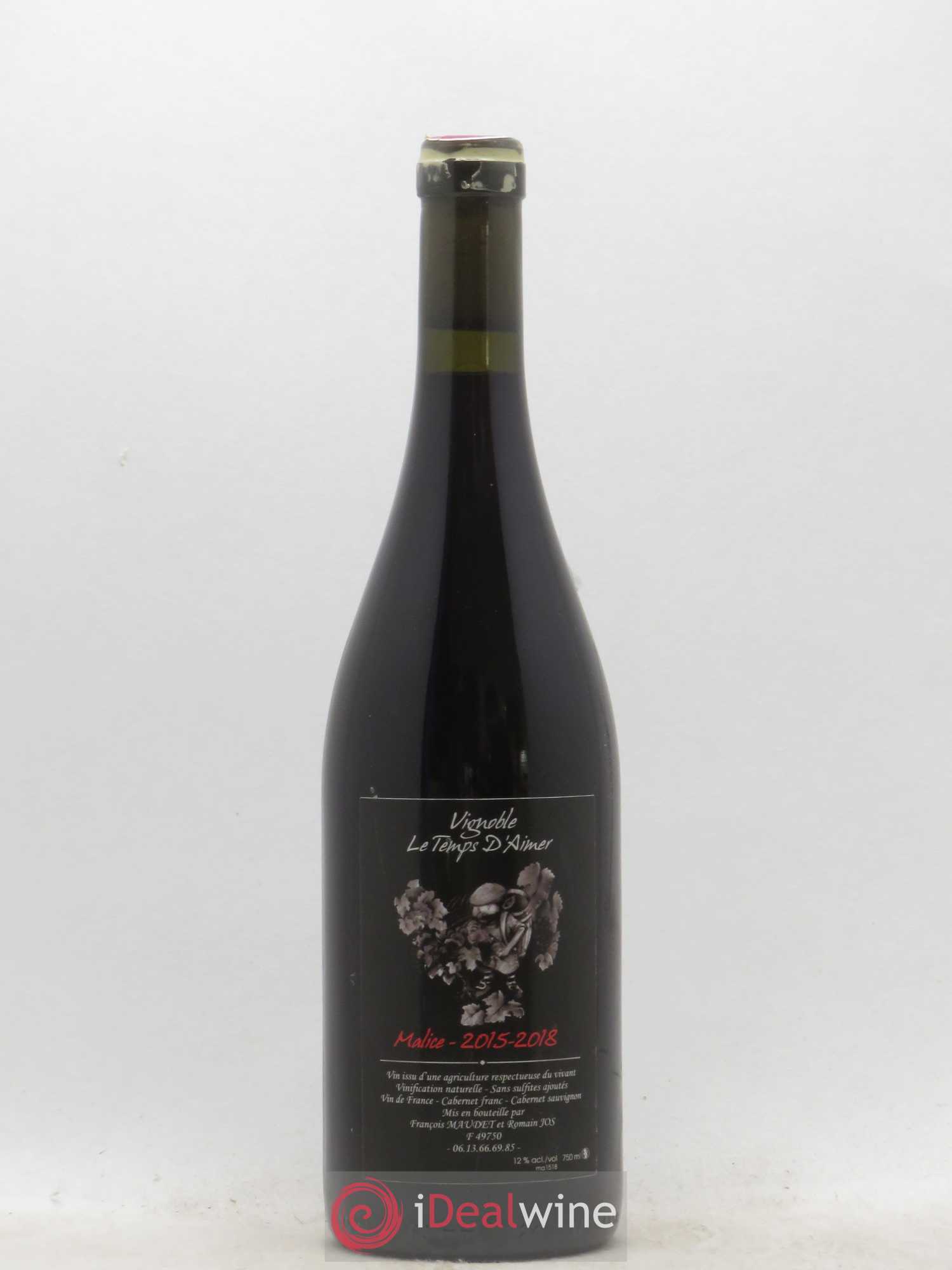 Vin de France Malice Le Temps d'Aimer Maudet & Jos (sans prix de réserve) - Posten von 1 Flasche - 0