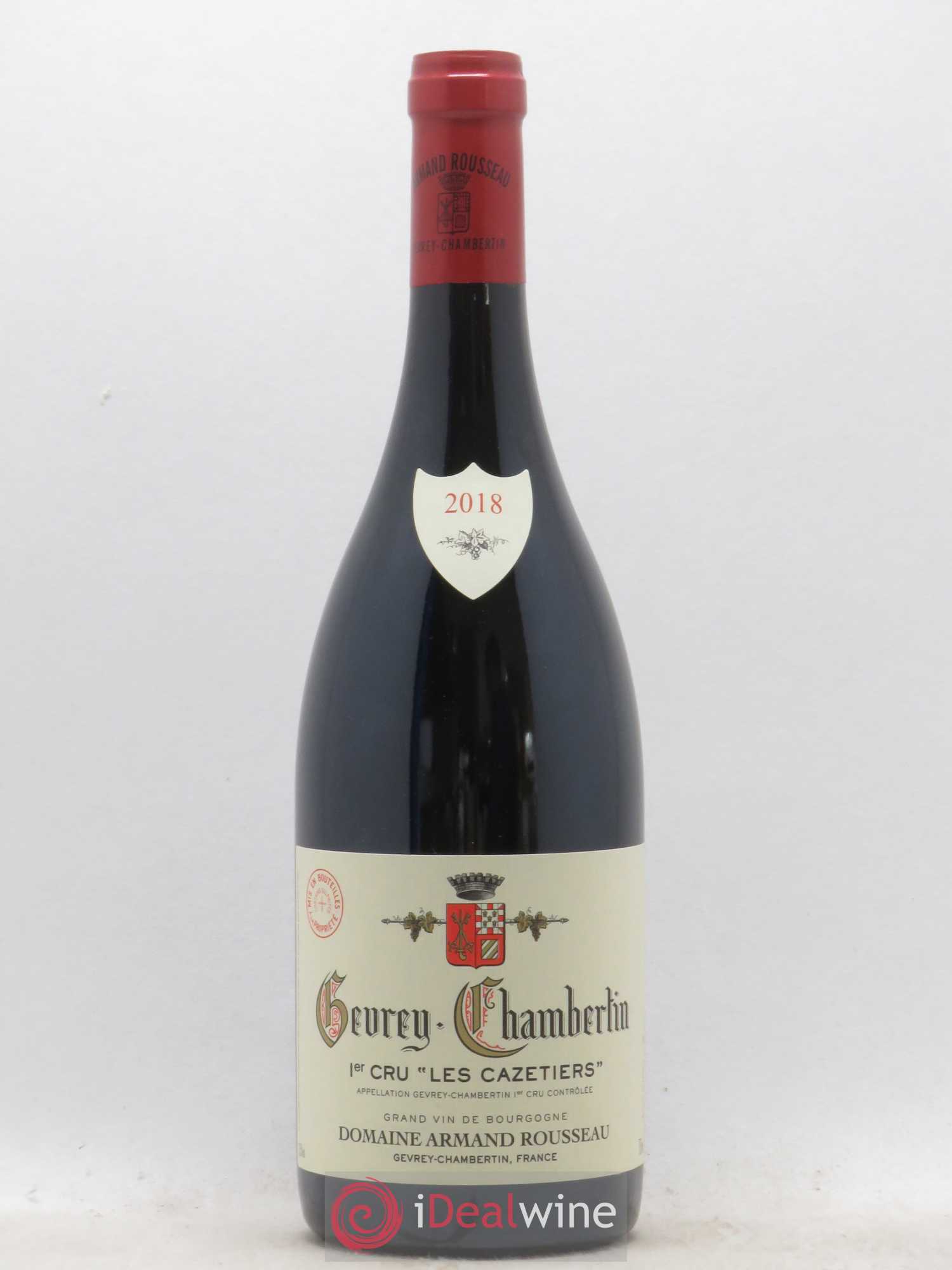 Gevrey-Chambertin 1er Cru Les Cazetiers Armand Rousseau (Domaine) 2018 - Lot de 1 bouteille - 0