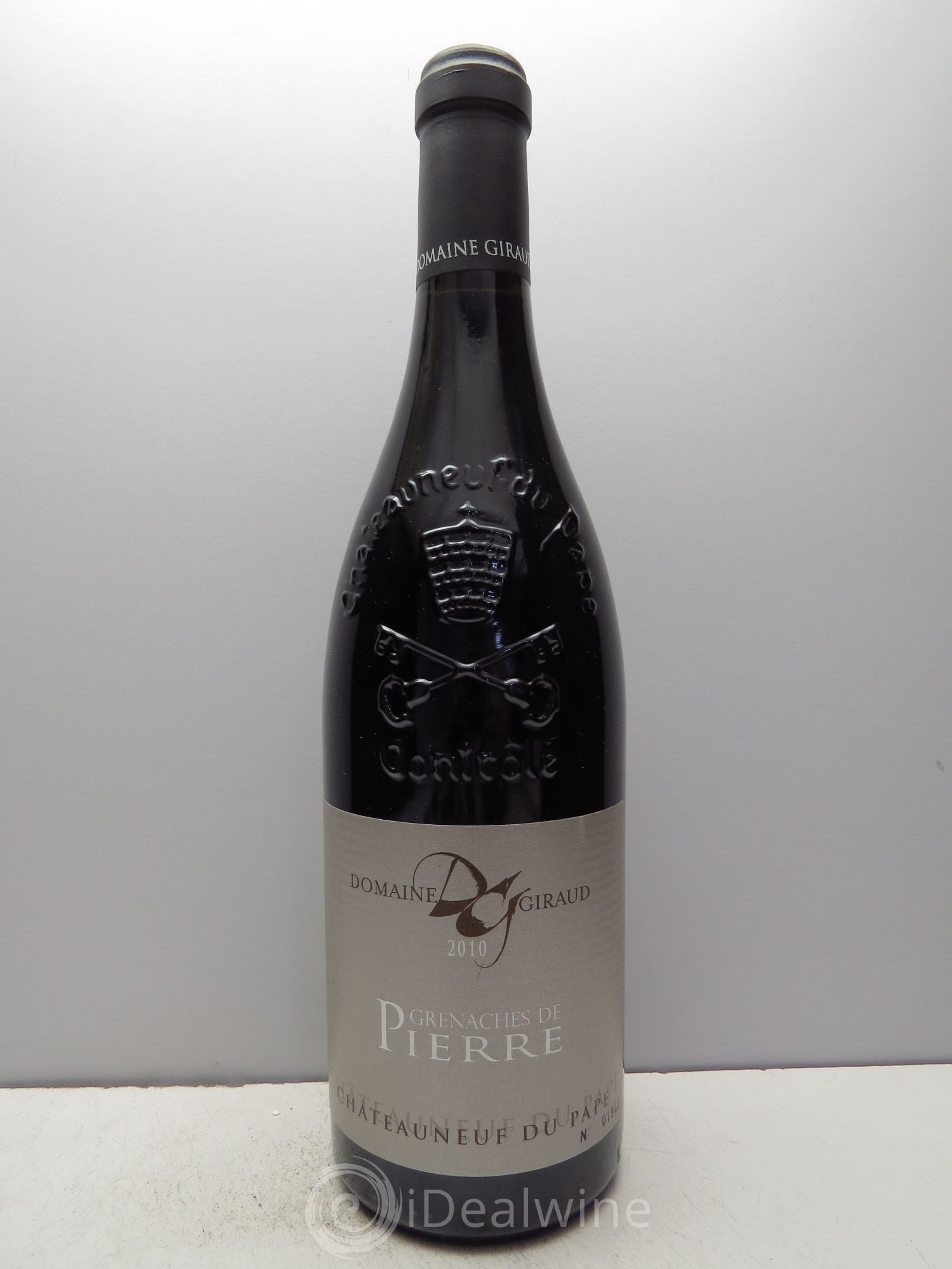 Châteauneuf-du-Pape Domaine Giraud les Grenaches de Pierre 2010 - Posten von 1 Flasche - 0