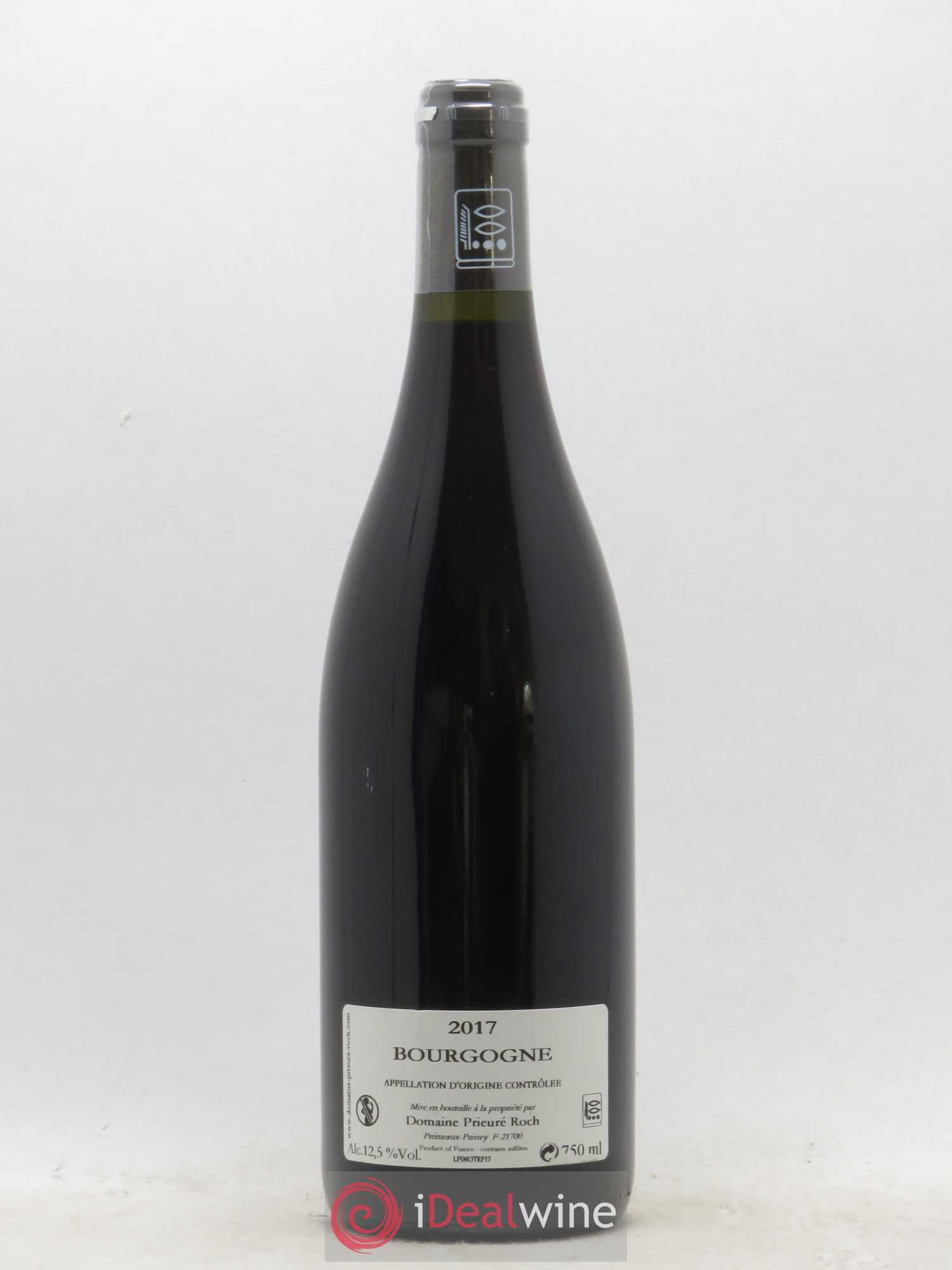 Bourgogne Pinoterie Prieuré Roch Pure 2017 - Lot de 1 bouteille - 1