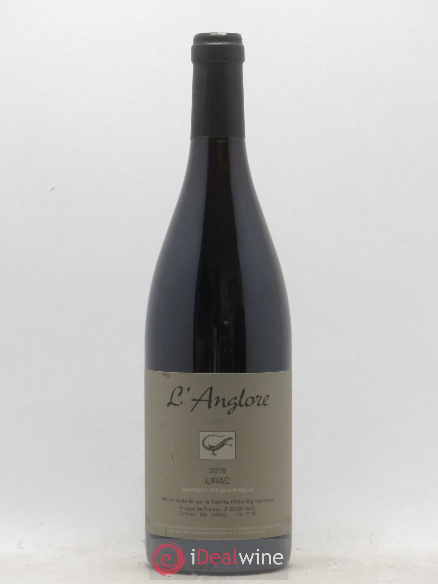 Lirac L'Anglore 2018 - Lot de 1 bouteille - 0