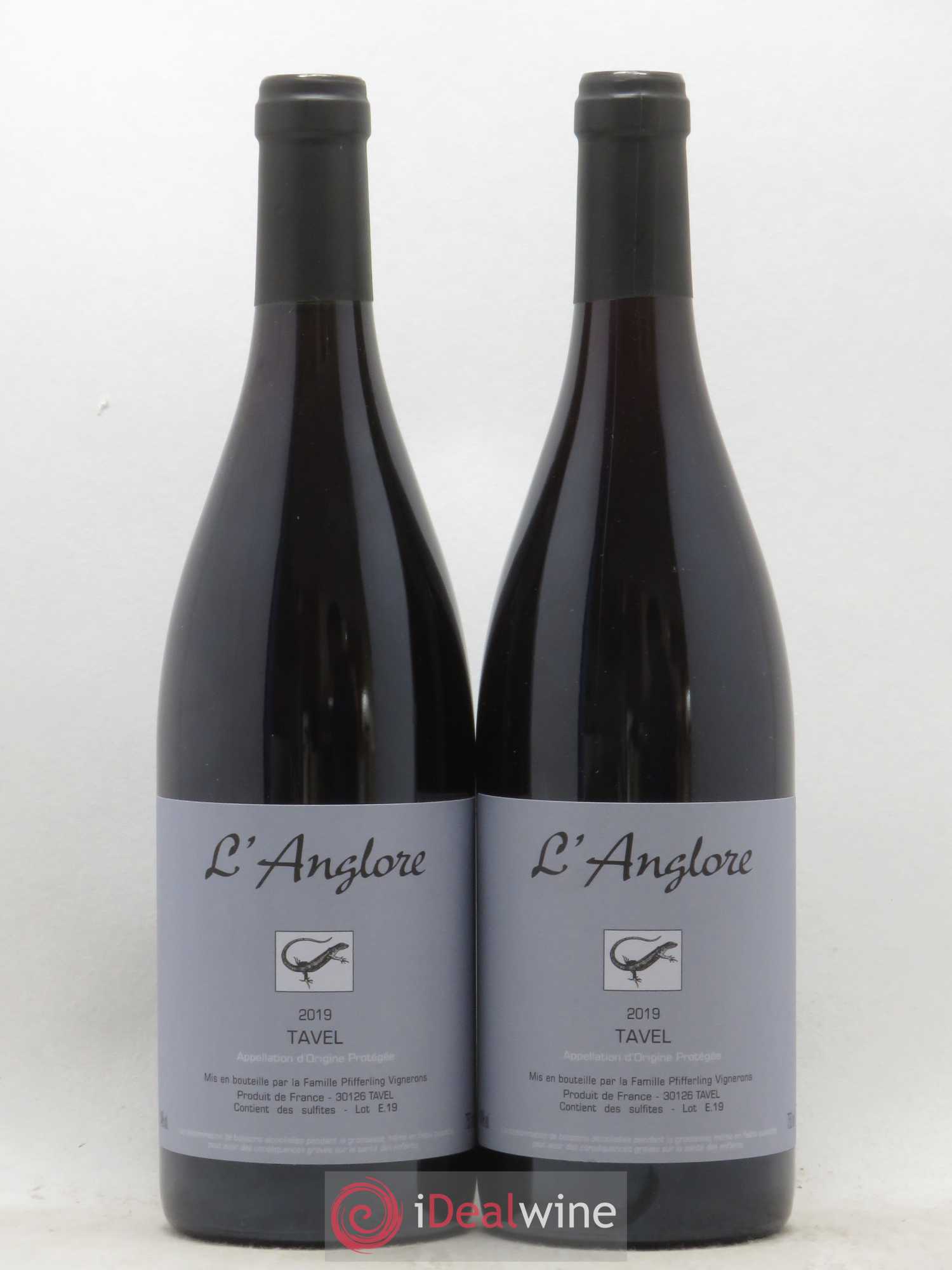 Tavel L'Anglore 2019 - Lot de 2 bouteilles - 0