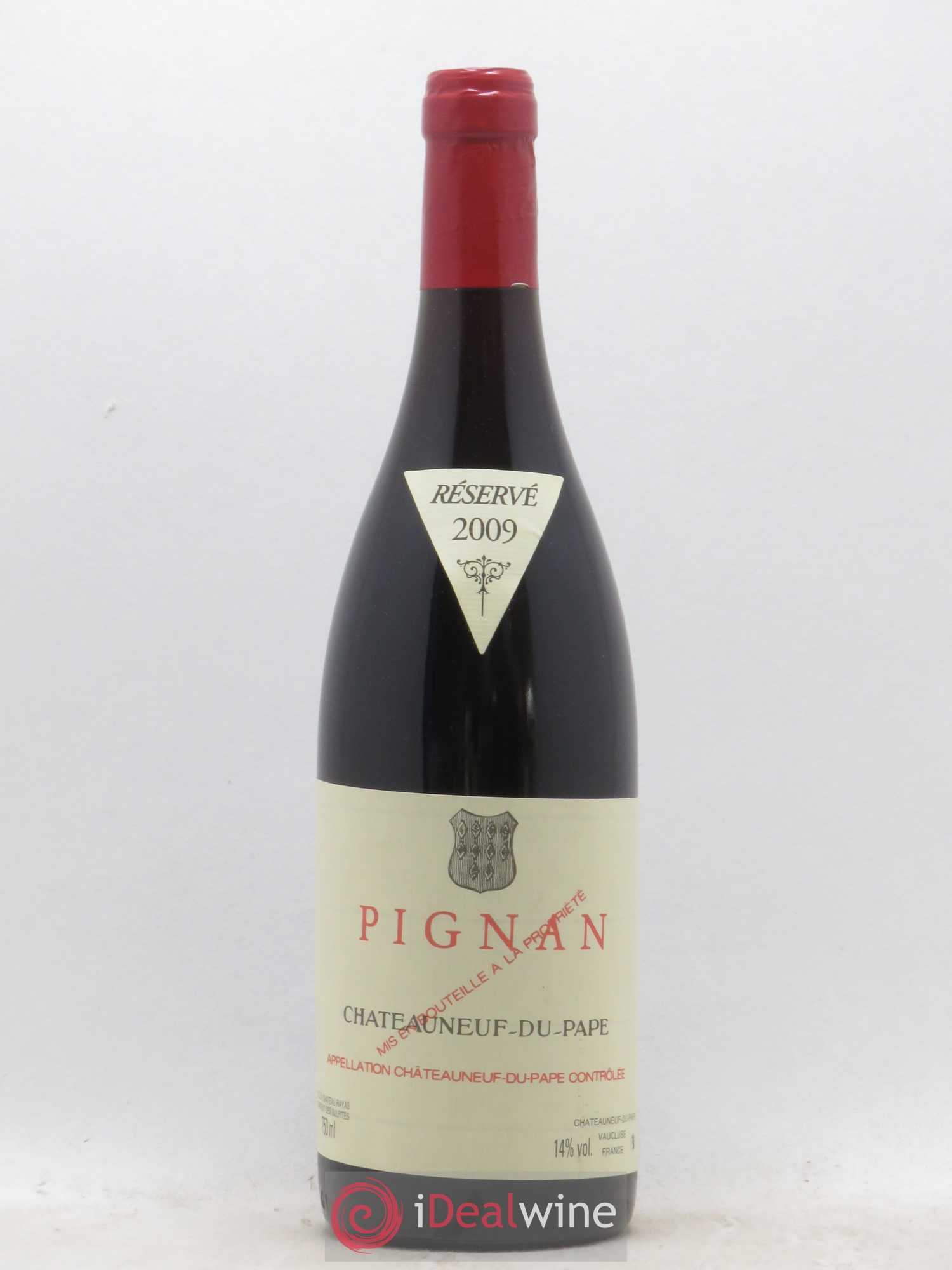 Châteauneuf-du-Pape Pignan Emmanuel Reynaud 2009 - Lot de 1 bouteille - 0