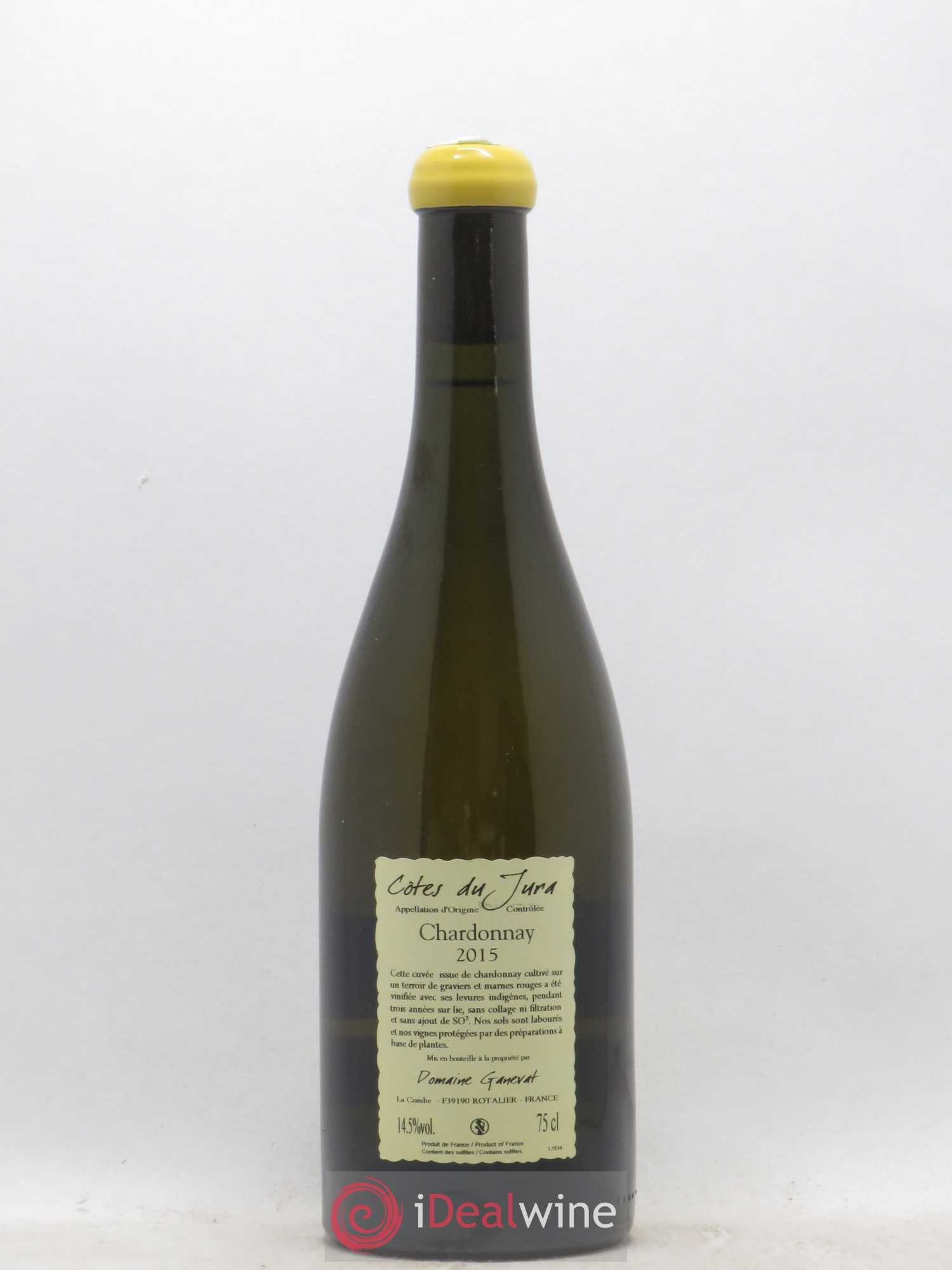 Côtes du Jura Les Gryphées Vieilles Vignes Jean-François Ganevat (Domaine) 2015 - Lot de 1 bouteille - 1