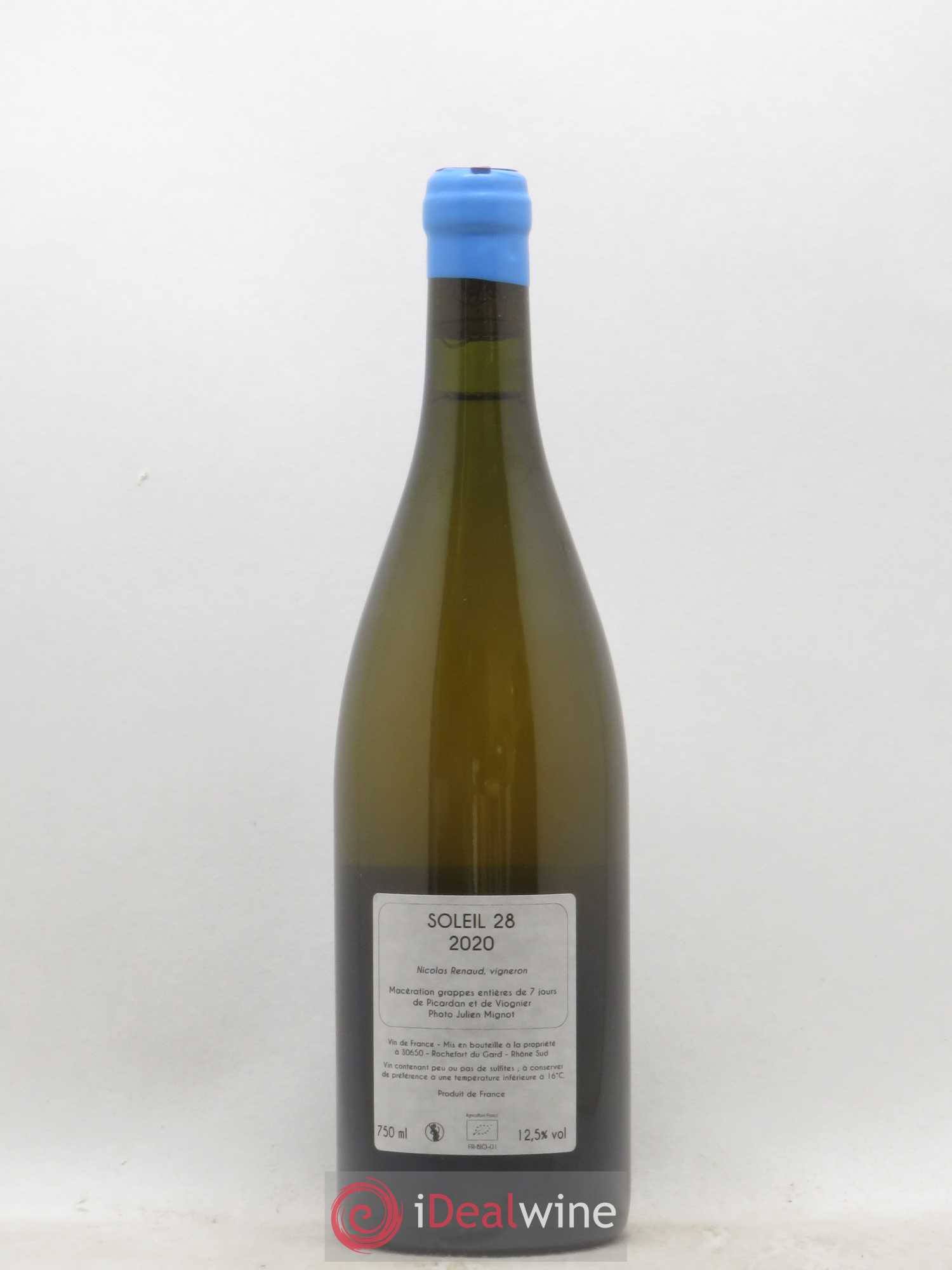 Vin de France Soleil 28 Nicolas Renaud Clos des Grillons 2020 - Lotto di 1 bottiglia - 1