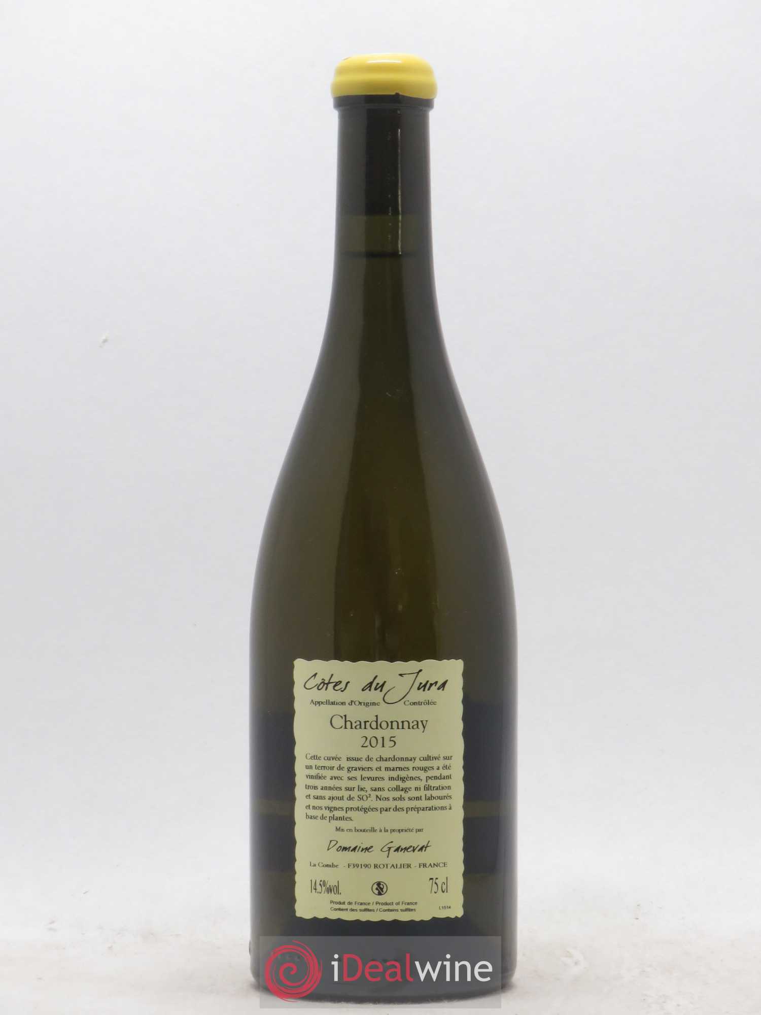 Côtes du Jura Les Gryphées Vieilles Vignes Jean-François Ganevat (Domaine) 2015 - Lot de 1 bouteille - 1