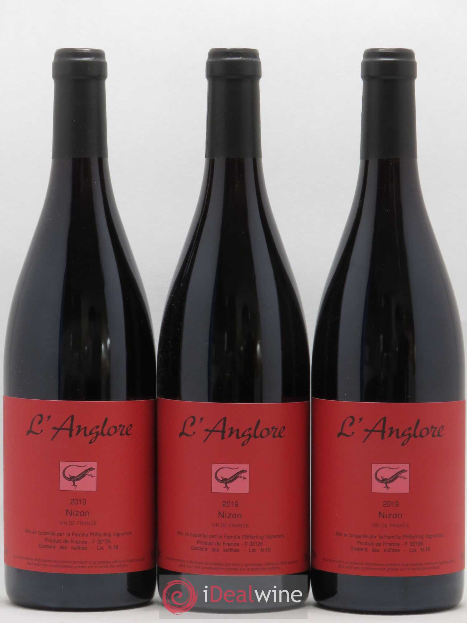 Vin de France Nizon L'Anglore 2019 - Lot de 6 bouteilles - 2