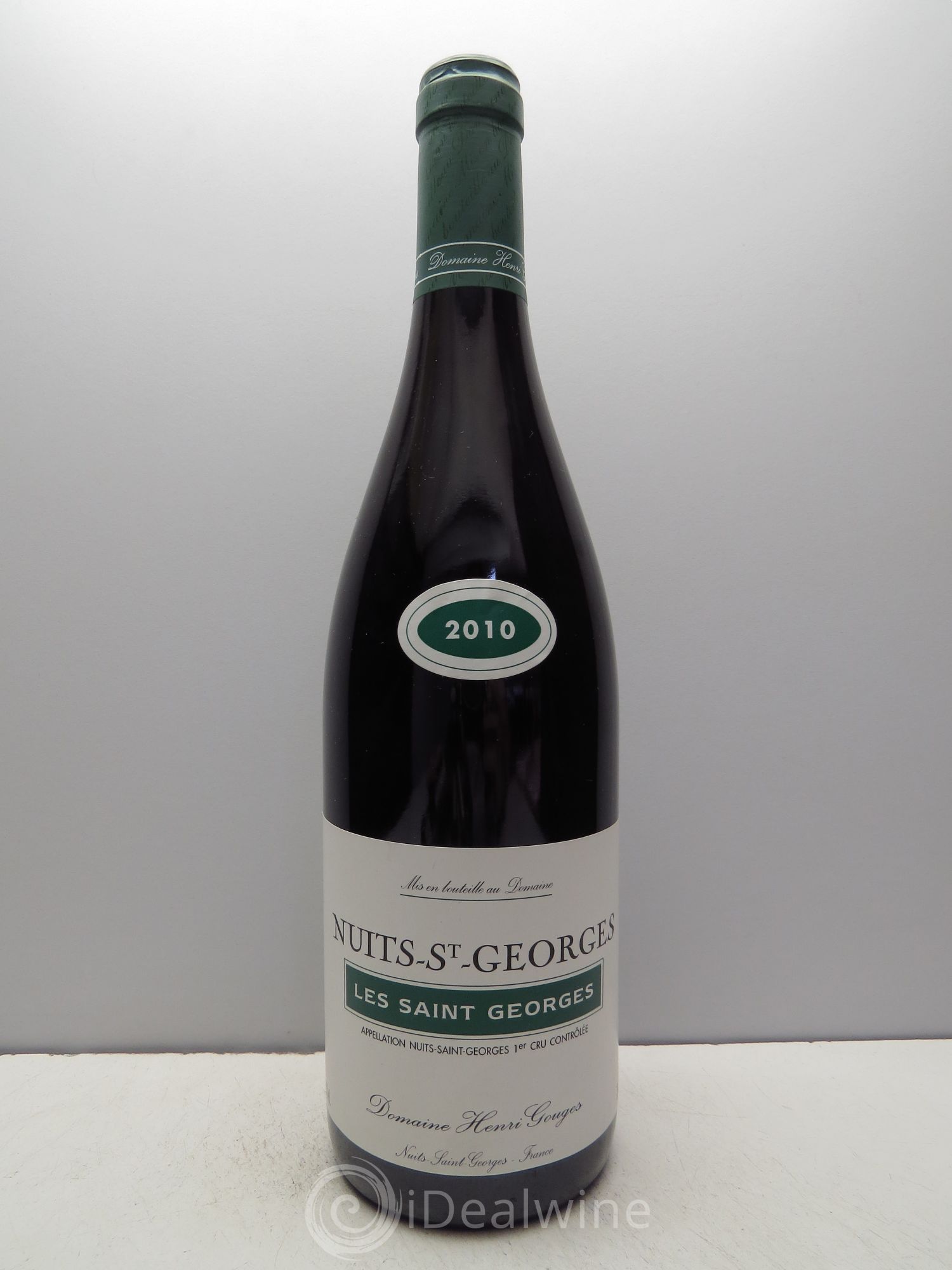 Nuits-Saint-Georges 1er Cru Les Saints Georges Henri Gouges 2010 - Lot de 1 bouteille - 0