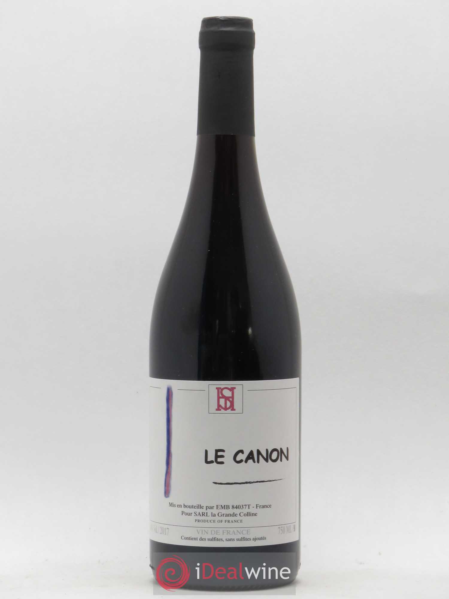 Vin de France Le Canon Hirotake Ooka - Domaine La Grande Colline 2017 - Lot de 1 bouteille - 0