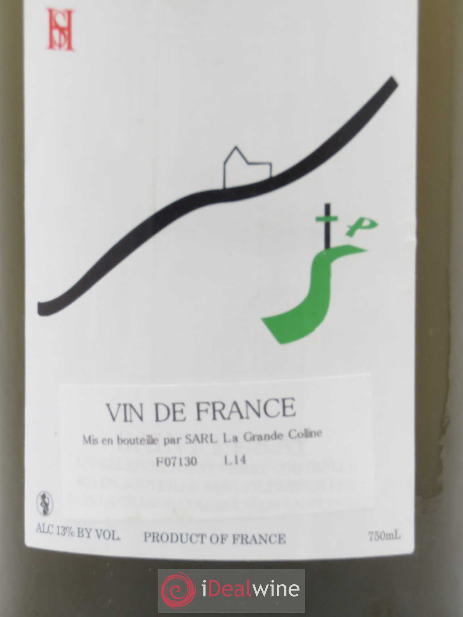 Vin de France SP Hirotake Ooka - Domaine La Grande Colline 2014 - Lot de 1 bouteille - 1