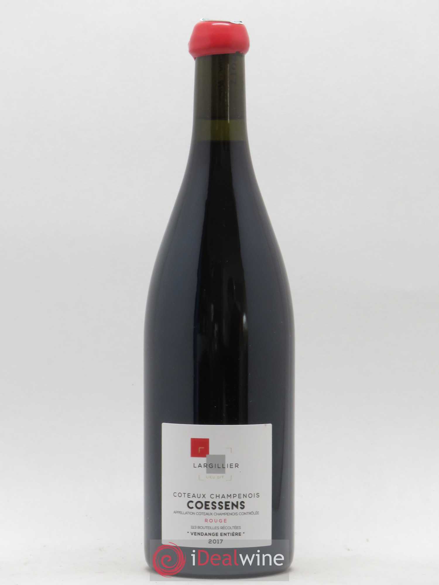 Coteaux Champenois Largillier Vendange entiere Coessens 2017 - Posten von 1 Flasche - 0