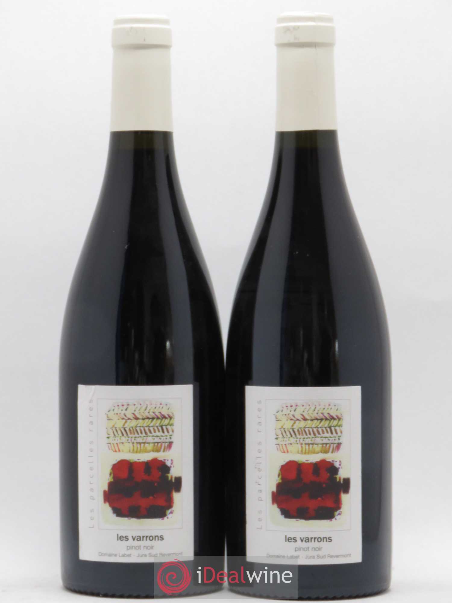 Côtes du Jura Pinot Noir Les Varrons Sélection Massale Romain - Julien - Charline Labet 2018 - Lot de 2 bouteilles - 0