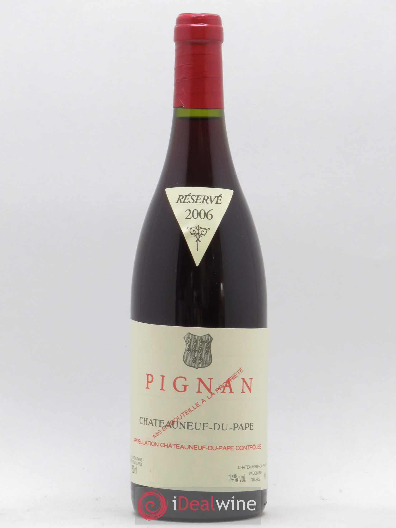 Châteauneuf-du-Pape Pignan Emmanuel Reynaud 2006 - Lot de 1 bouteille - 0