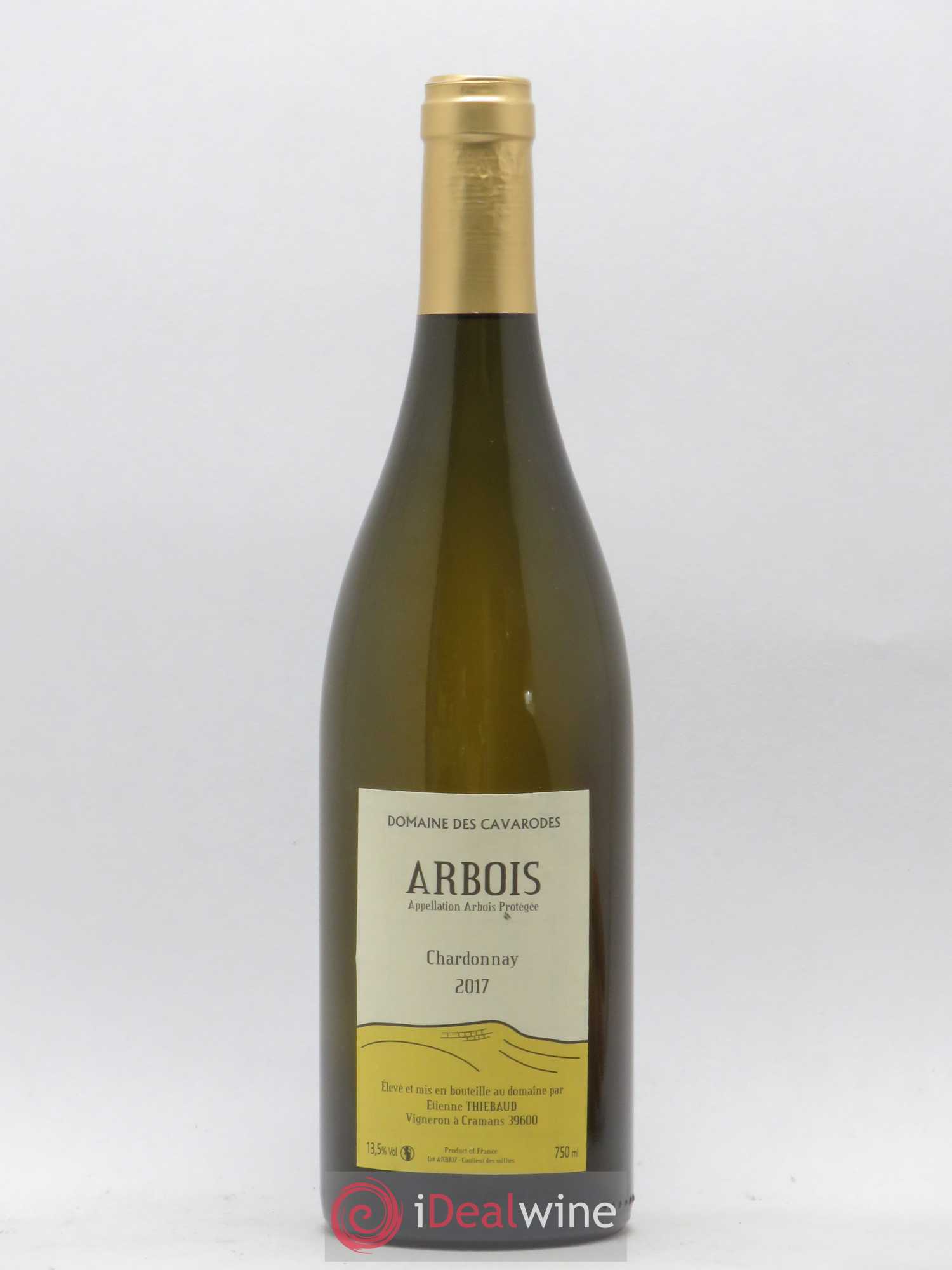 Arbois Chardonnay Domaine des Cavarodes 2017 - Posten von 1 Flasche - 0