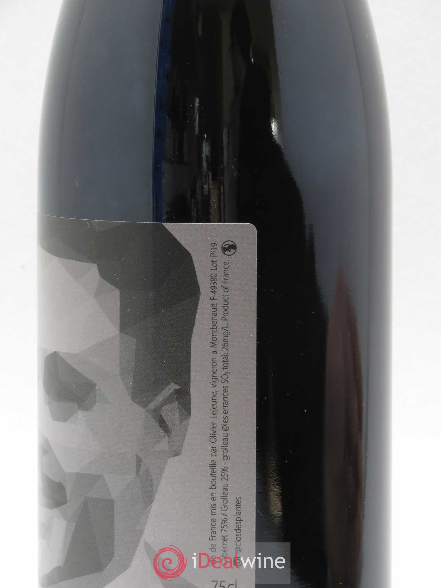 Vin de France Pelo Clos des Plantes Olivier Lejeune 2019 - Posten von 1 Flasche - 2