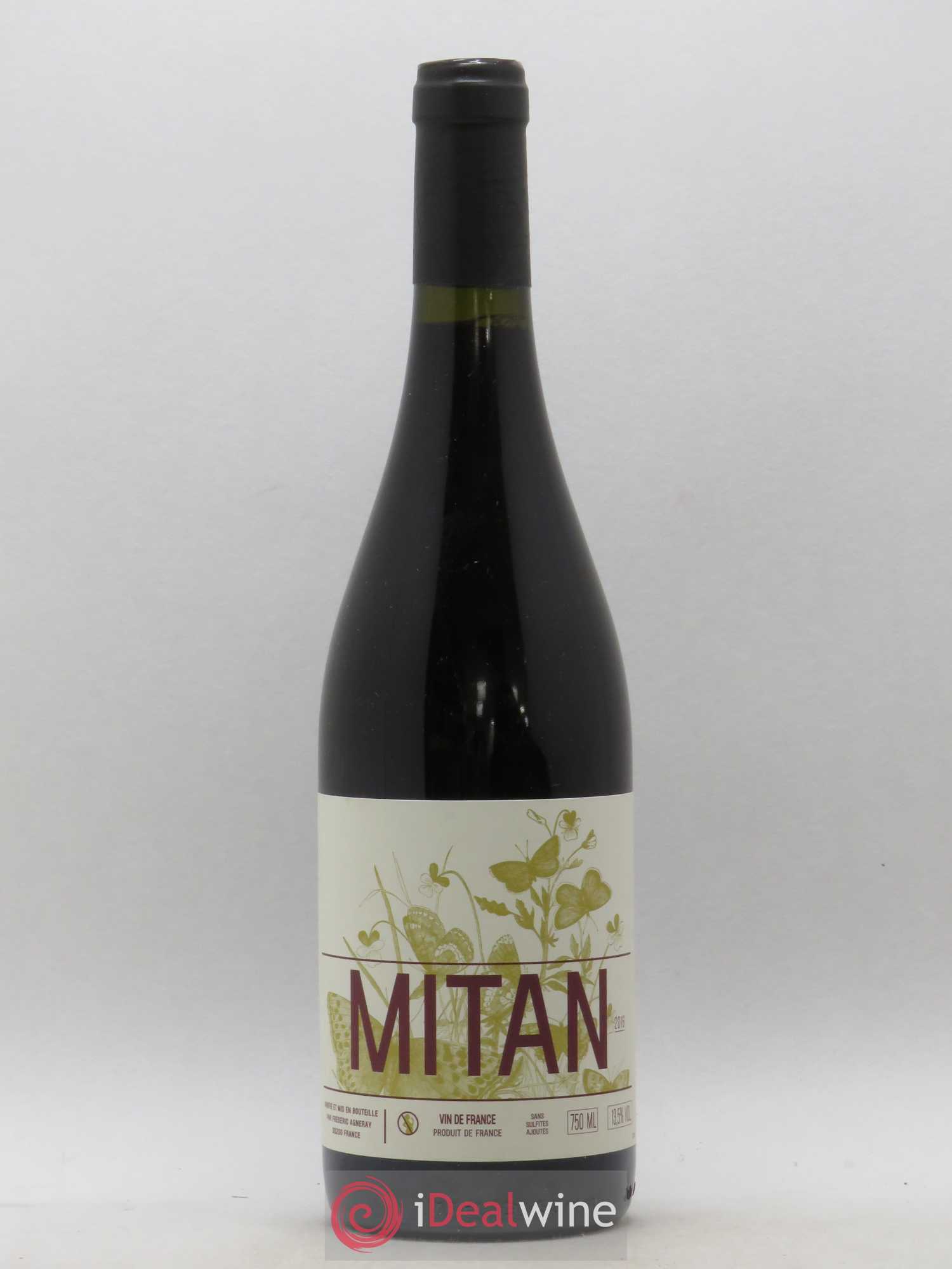 Vin de France Mitan Frederic Agneray 2016 - Lot de 1 bouteille - 0