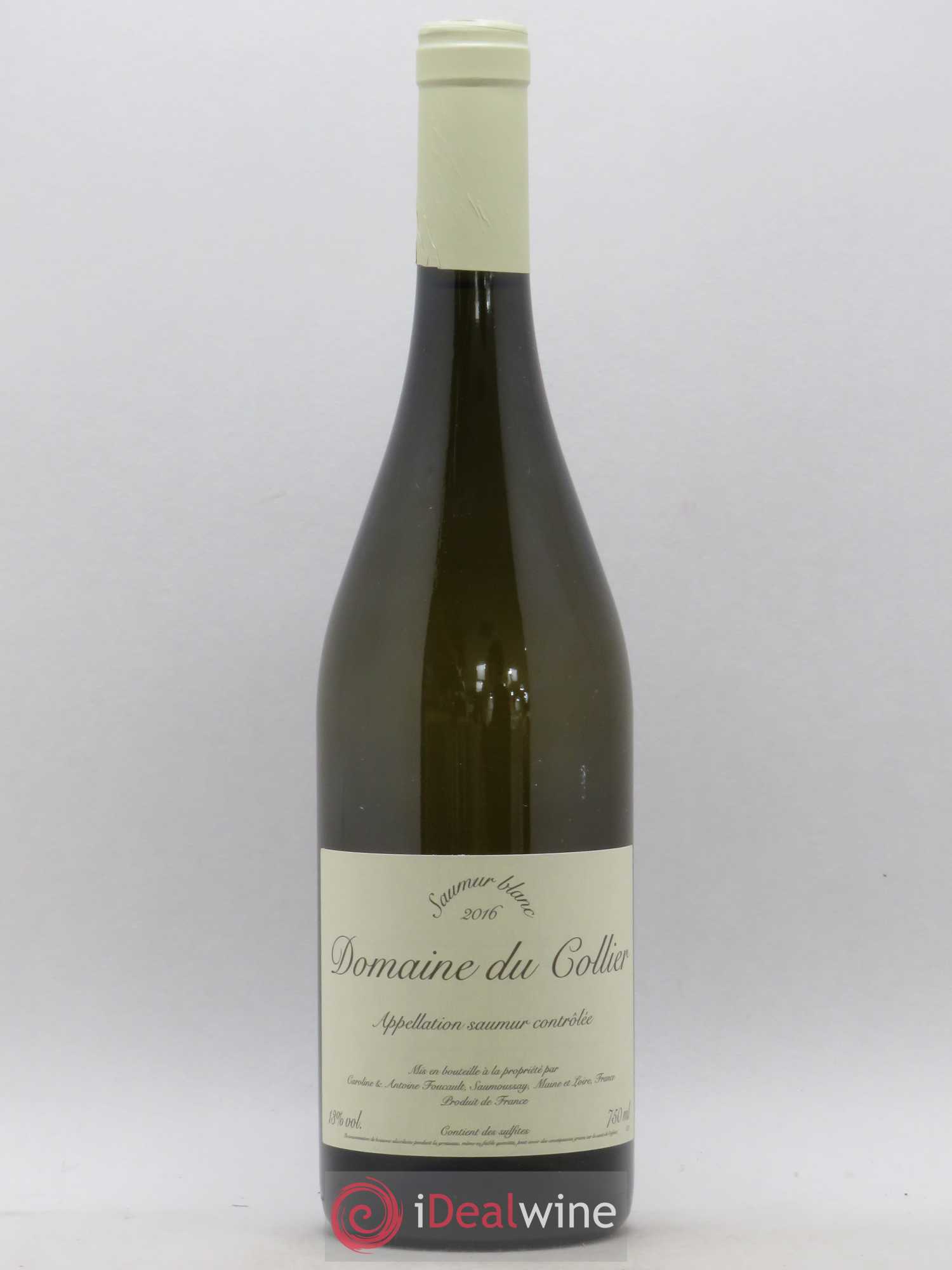 Saumur Domaine du Collier 2016 - Lot de 1 bouteille - 0