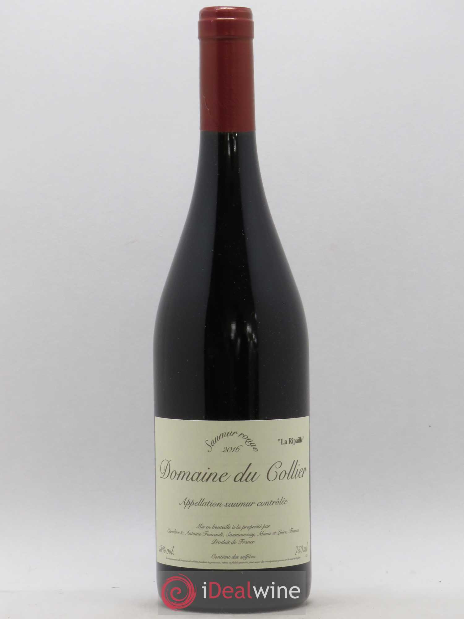 Saumur La Ripaille Domaine du Collier 2016 - Posten von 1 Flasche - 0