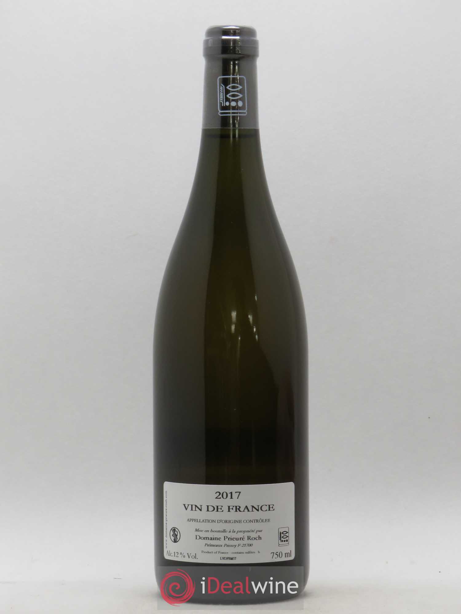 Vin de France Blanc de Macération Prieuré Roch 2017 - Lot de 1 bouteille - 1
