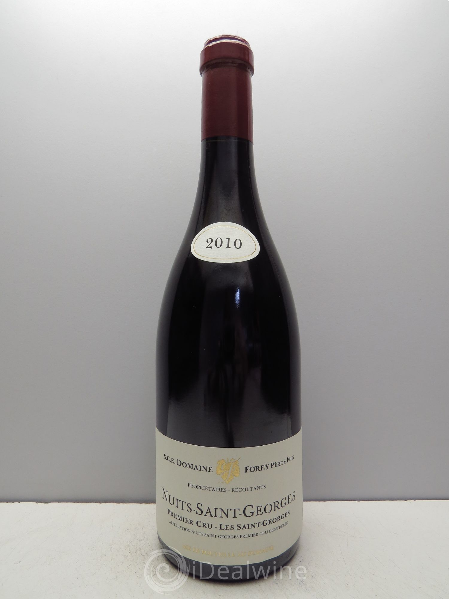 Nuits-Saint-Georges 1er Cru Régis Forey 2010 - Lot de 1 bouteille - 0