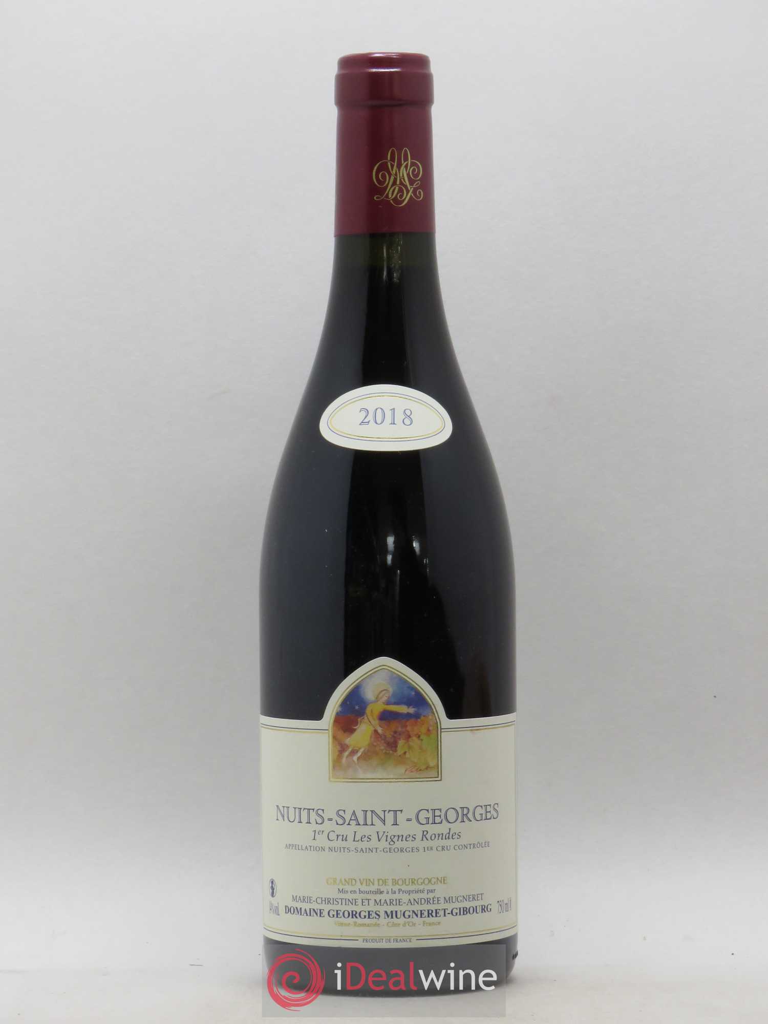 Nuits-Saint-Georges 1er Cru Les Vignes Rondes Mugneret-Gibourg (Domaine) 2018 - Lot de 1 bouteille - 0