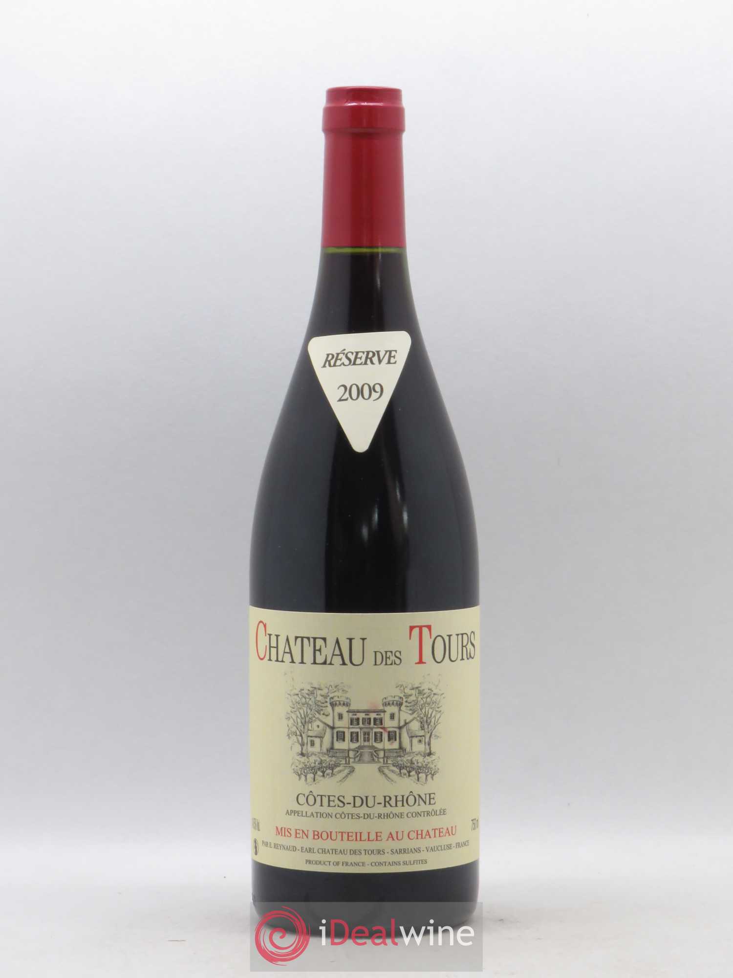 Côtes-du-Rhône Château des Tours Emmanuel Reynaud 2009 - Lot de 1 bouteille - 0