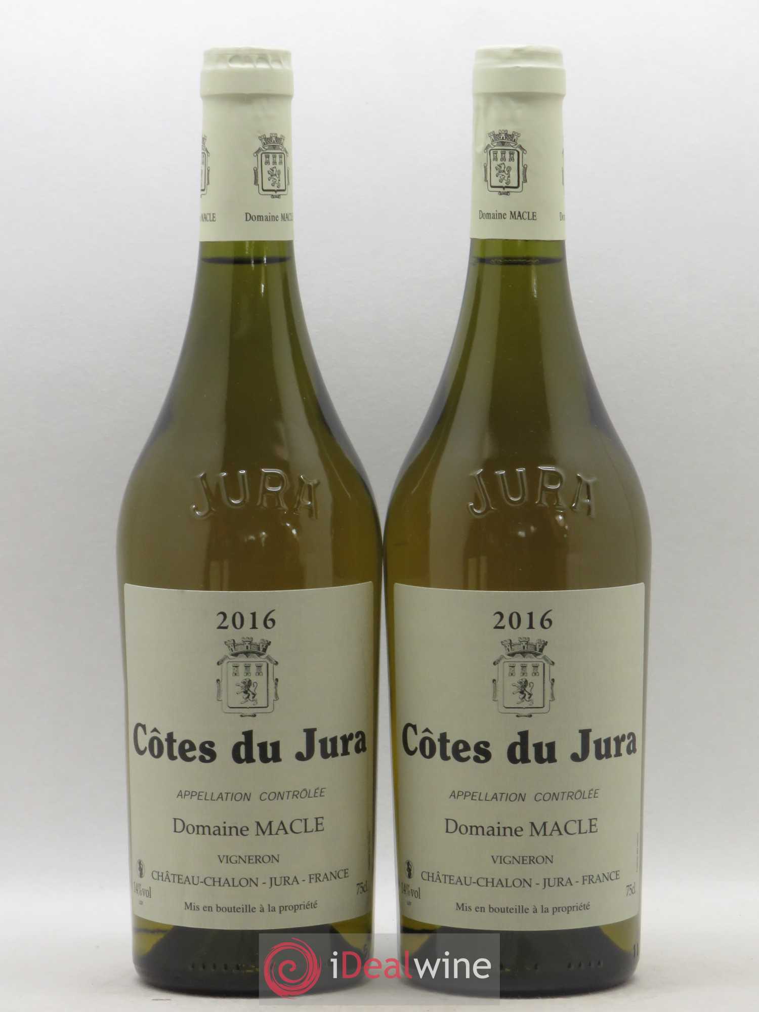 Côtes du Jura Jean Macle 2016 - Lot de 2 bouteilles - 0