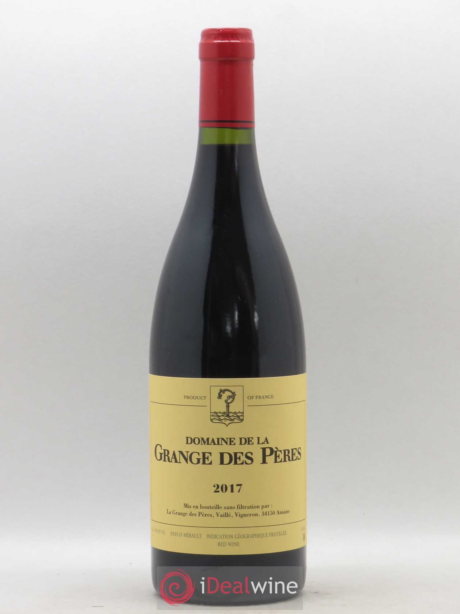 Pays d'Hérault Grange des Pères Laurent Vaillé 2017 - Lot de 1 bouteille - 0