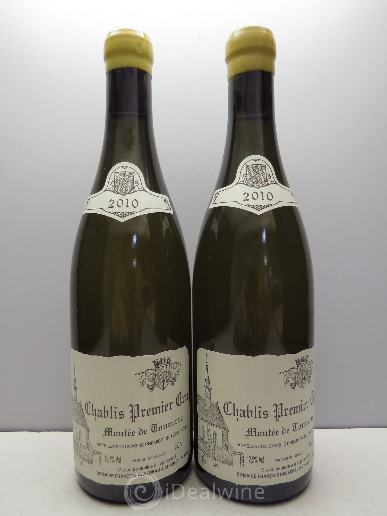 Chablis 1er Cru Montée de Tonnerre Raveneau (Domaine) 2010 - Lot de 2 bouteilles - 0