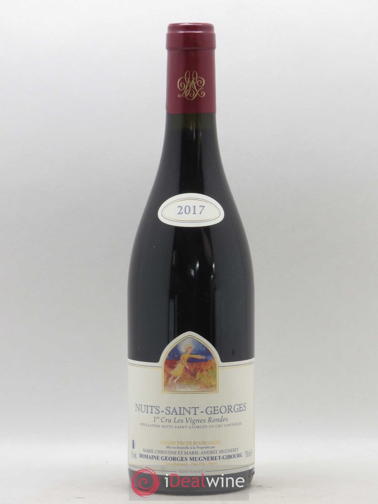 Nuits-Saint-Georges 1er Cru Les Vignes Rondes Georges Mugneret (Domaine) 2017 - Lot de 1 bouteille - 0
