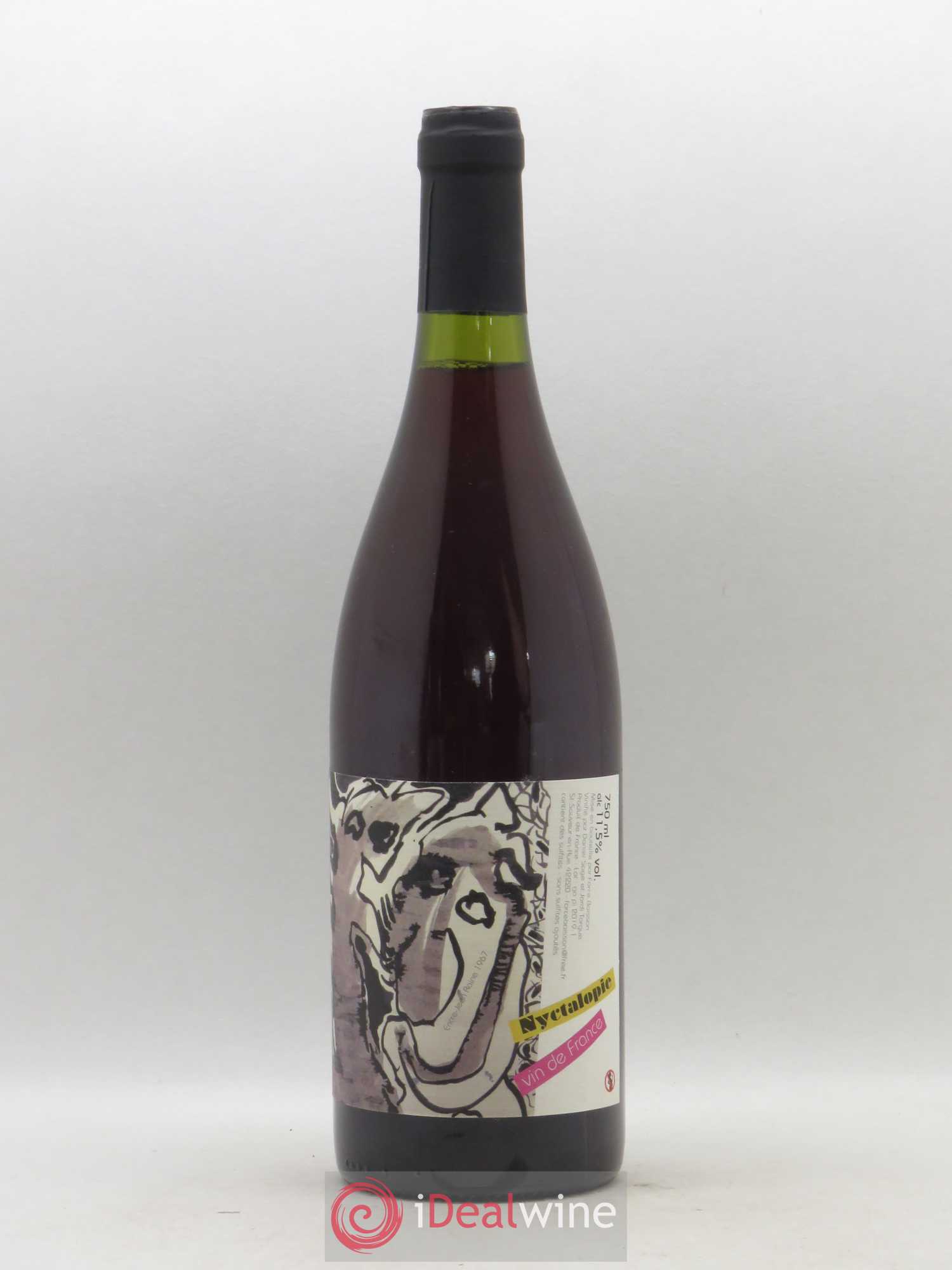 Vin de France Nyctalopie Daniel Sage 2018 - Lot de 1 bouteille - 0