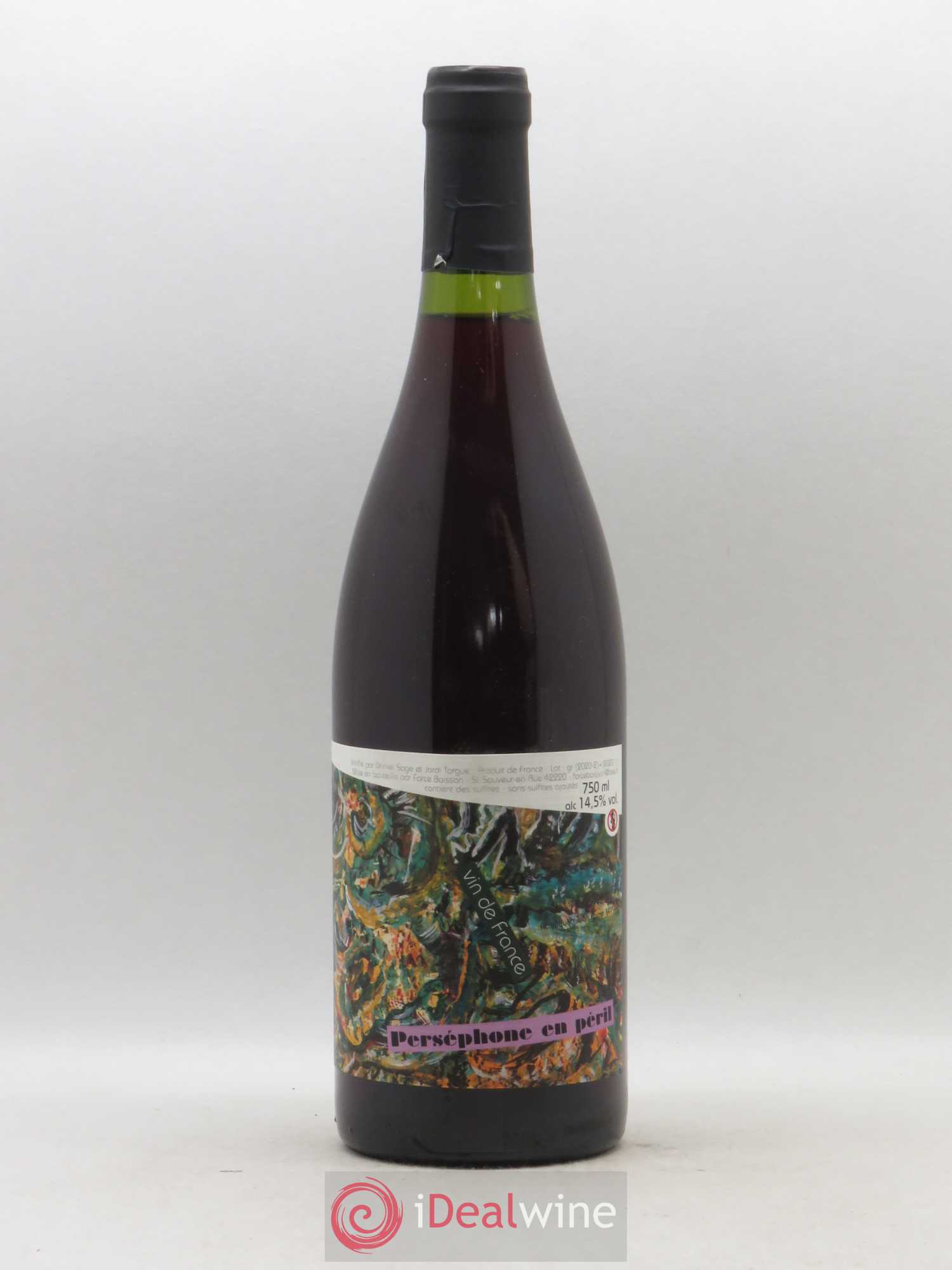 Vin de France Persephone en Peril Daniel Sage Assemblage 2018 2019 - Lot de 1 bouteille - 0