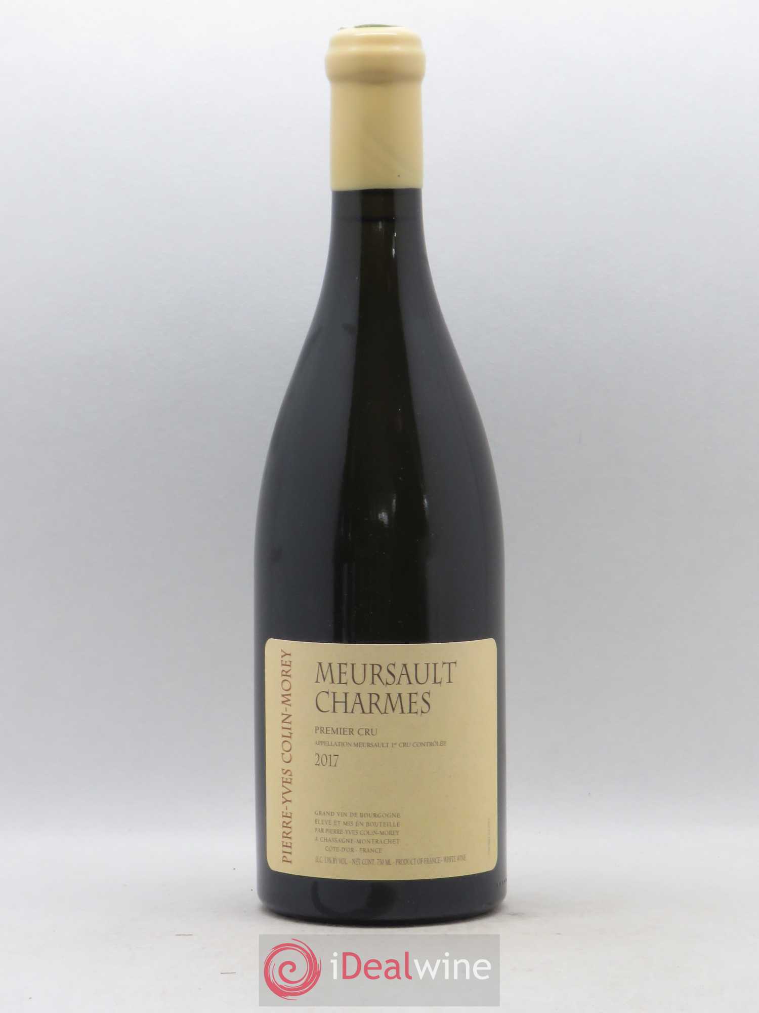 Meursault 1er Cru Charmes Pierre-Yves Colin Morey 2017 - Lot de 1 bouteille - 0
