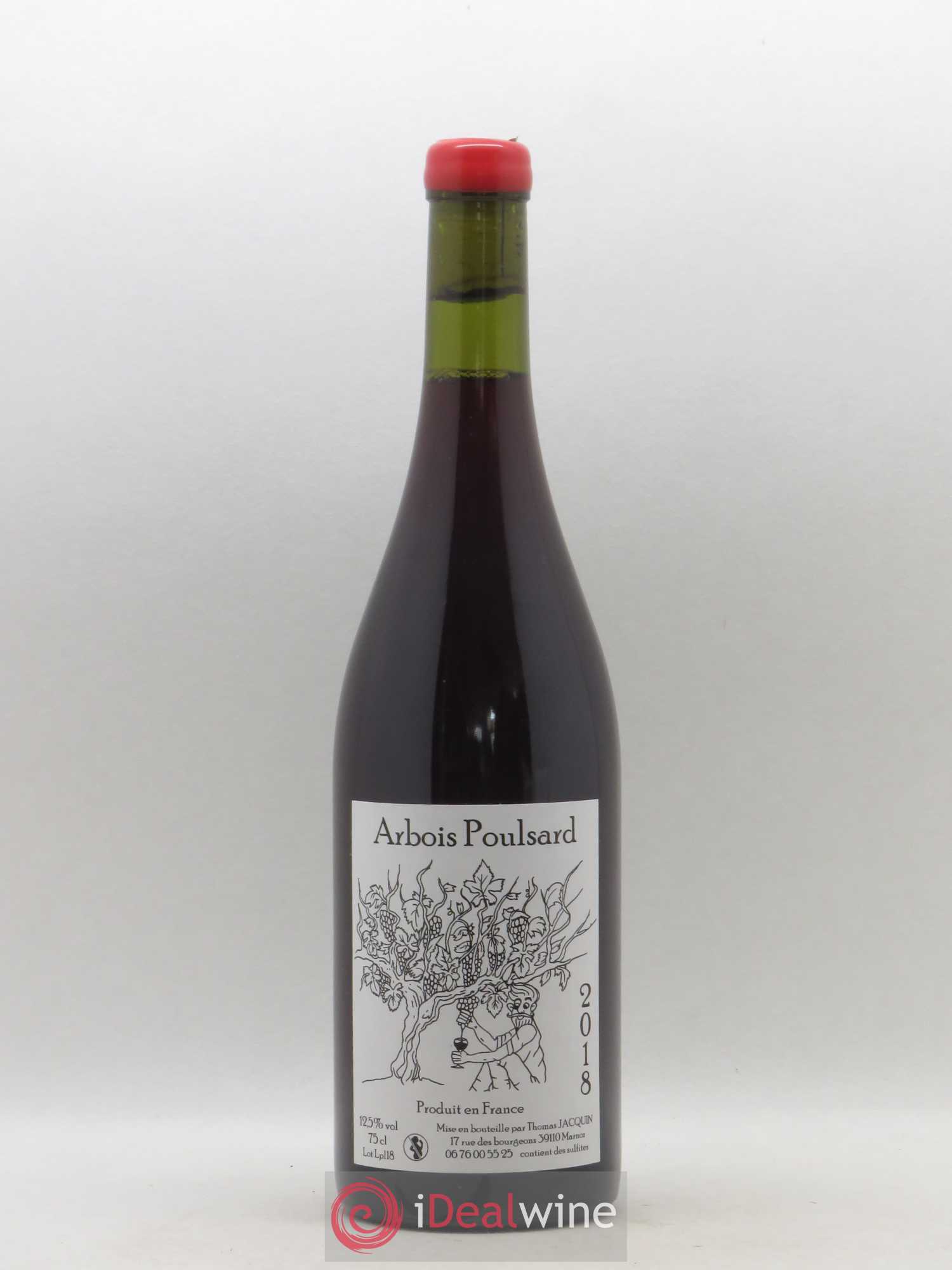 Arbois Poulsard Thomas Jacquin 2018 - Lot de 1 bouteille - 0