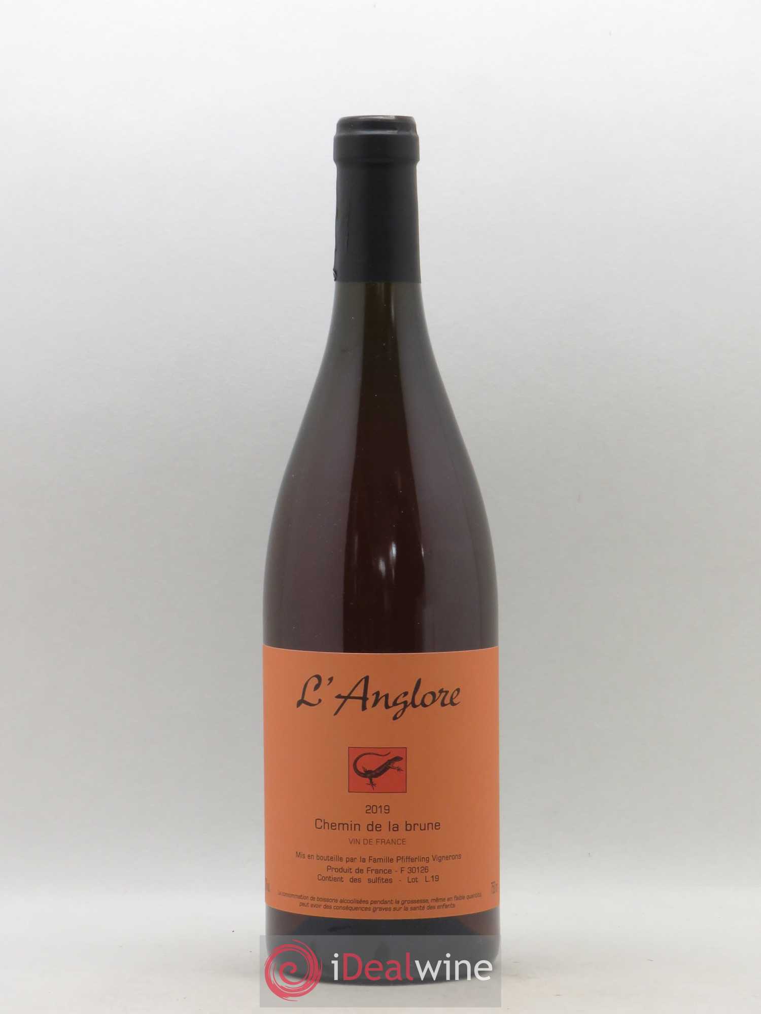 Vin de France Chemin de la brune L'Anglore 2019 - Lot de 1 bouteille - 0
