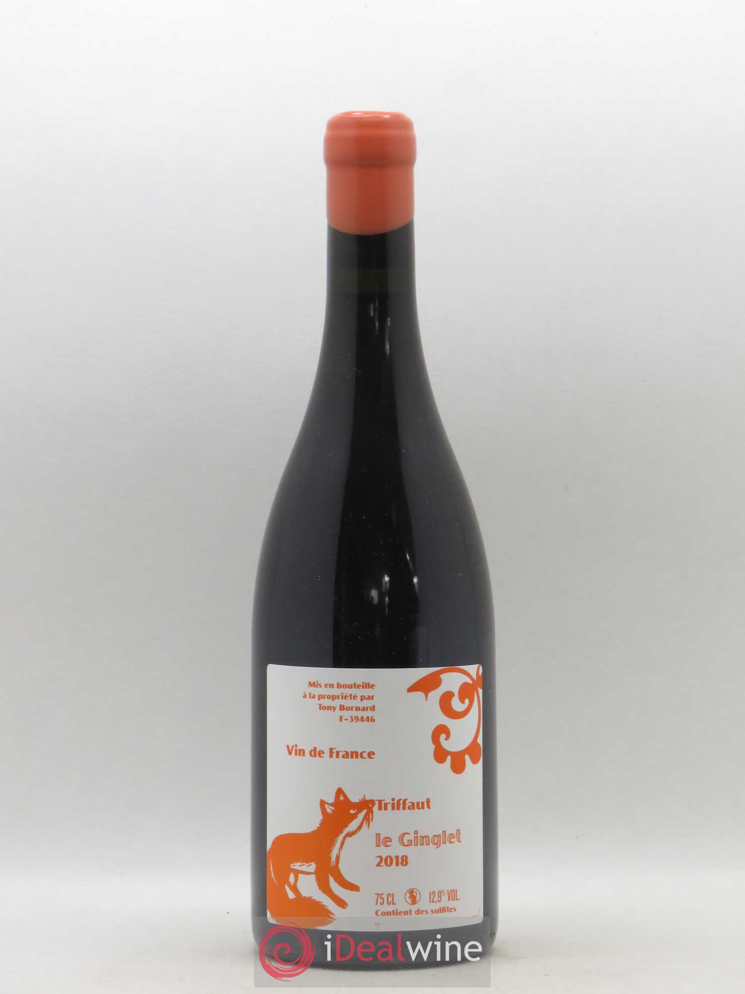 Vin de France Triffaut Le Ginglet Philippe Bornard 2018 - Posten von 1 Flasche - 0