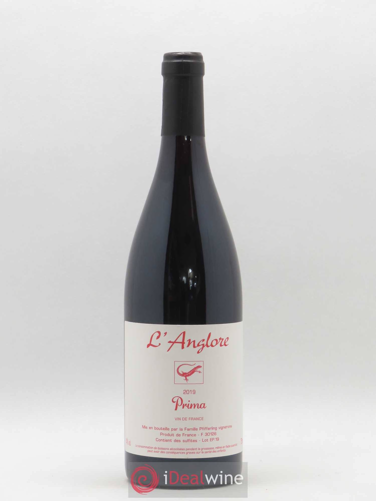 Vin de France Prima L'Anglore 2019 - Lot de 1 bouteille - 0