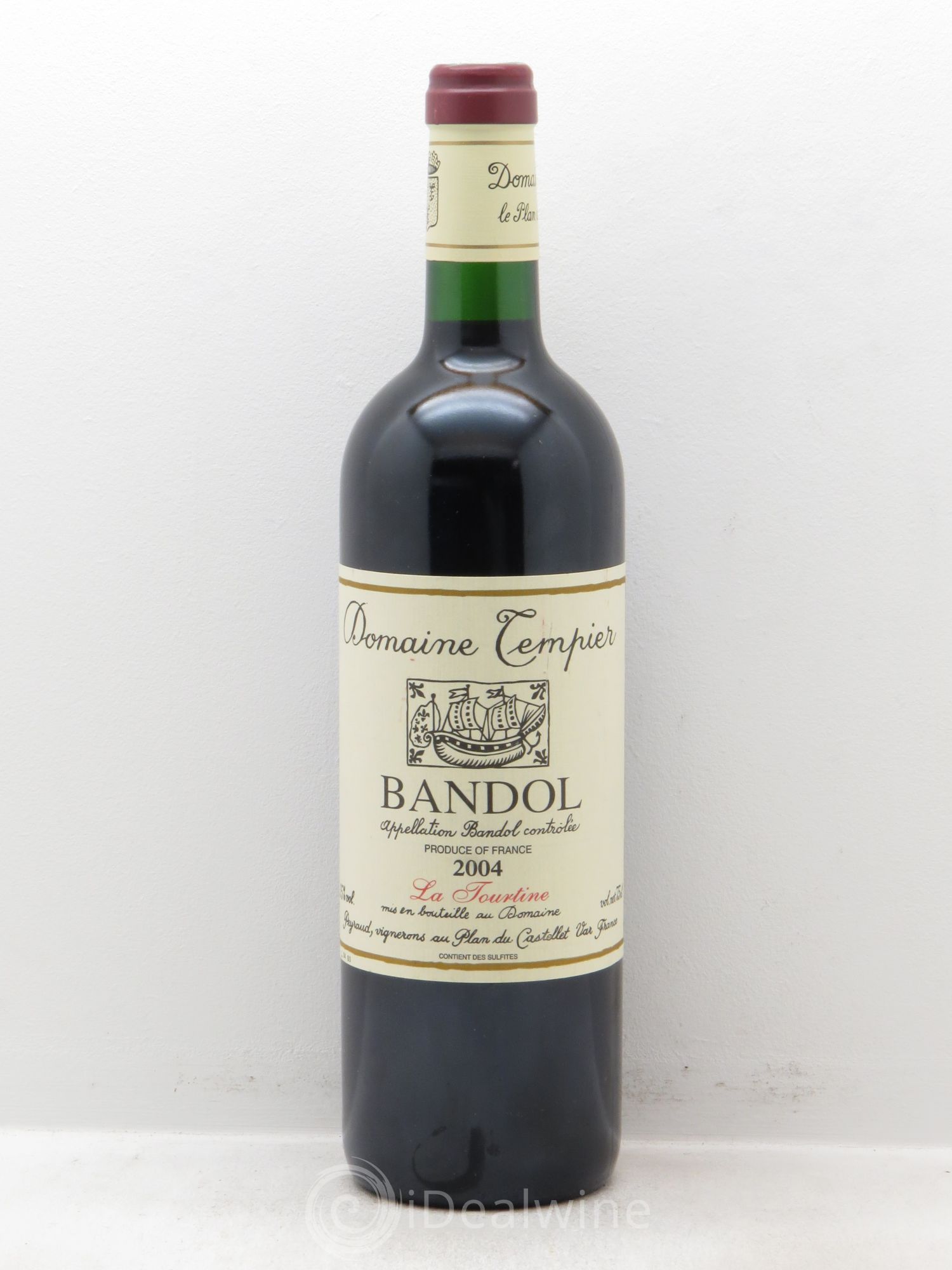 Bandol Domaine Tempier La Tourtine Famille Peyraud 2004 - Lot de 1 bouteille - 0