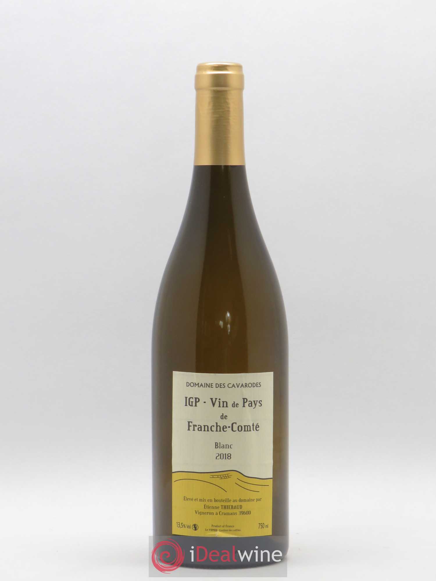 Vin de France IGP Franche-Comté Domaine des Cavarodes 2018 - Posten von 1 Flasche - 0