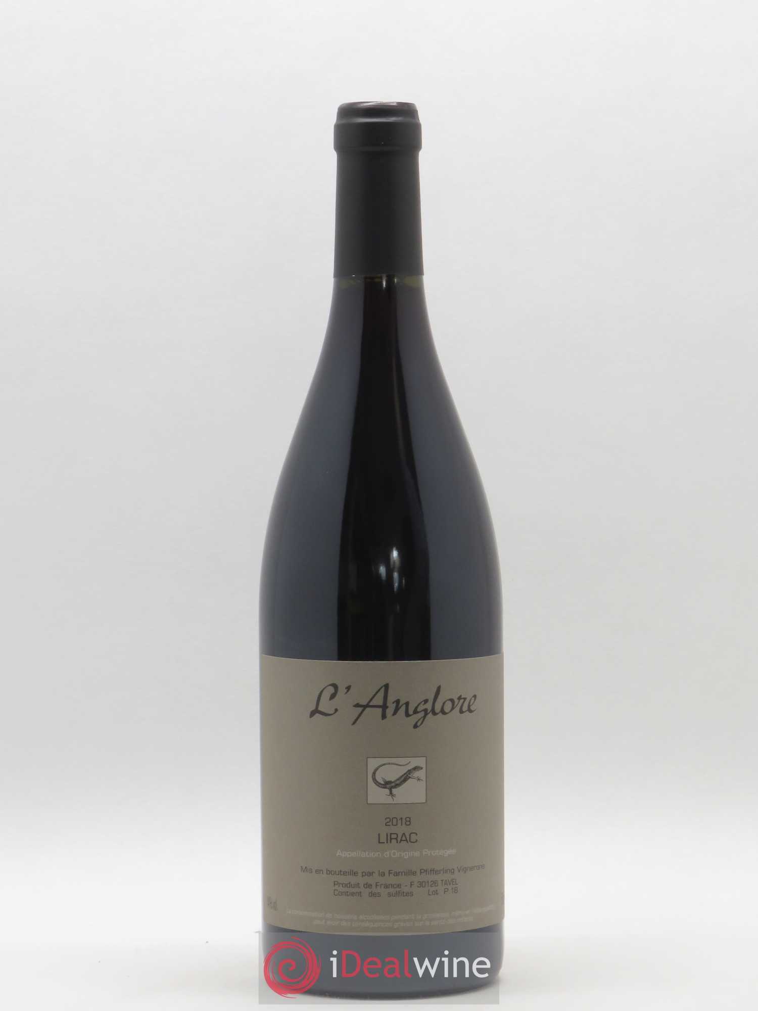 Lirac L'Anglore 2018 - Lot de 1 bouteille - 0