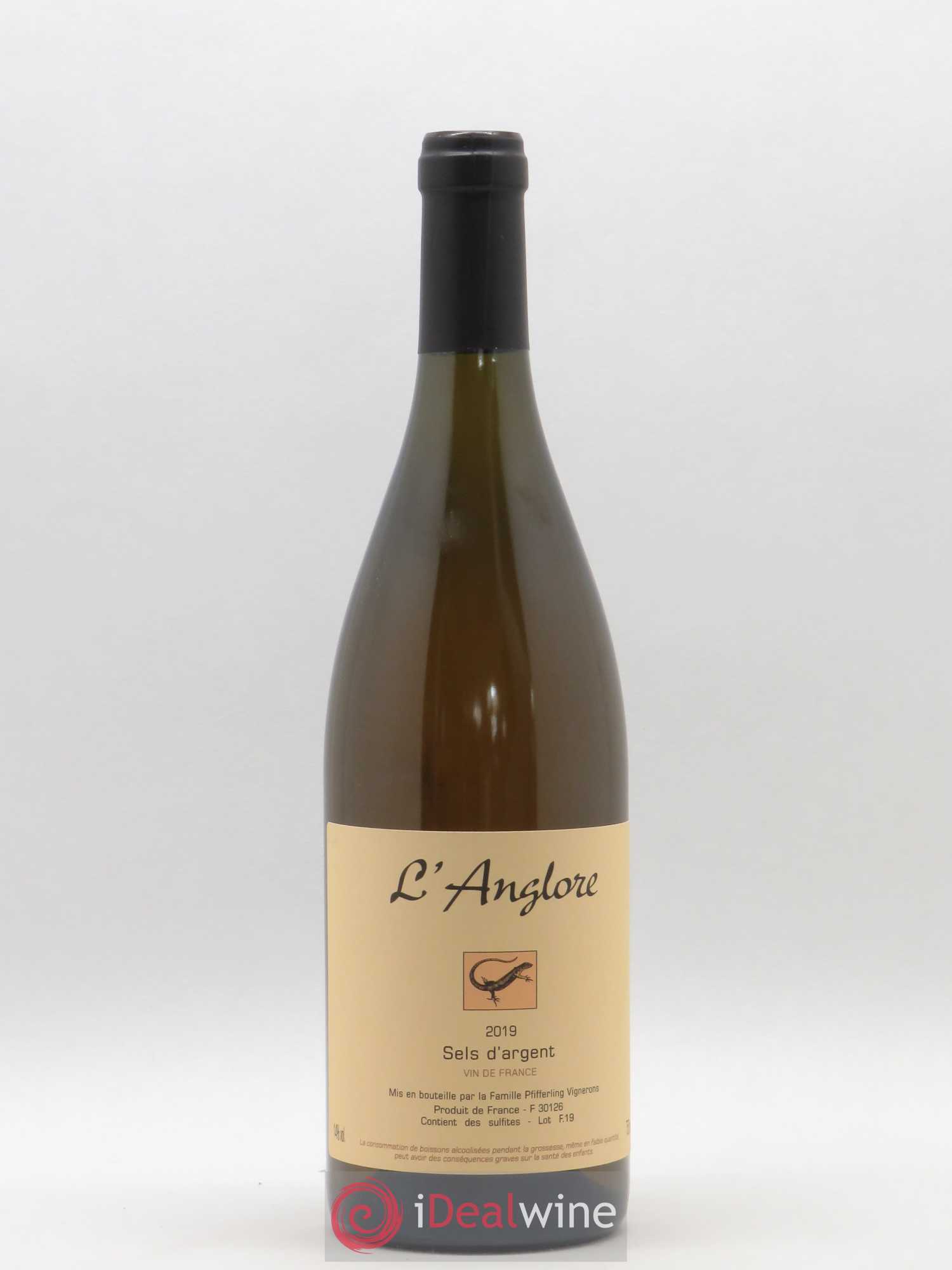 Vin de France Sels d'argent L'Anglore 2019 - Lot de 1 bouteille - 0