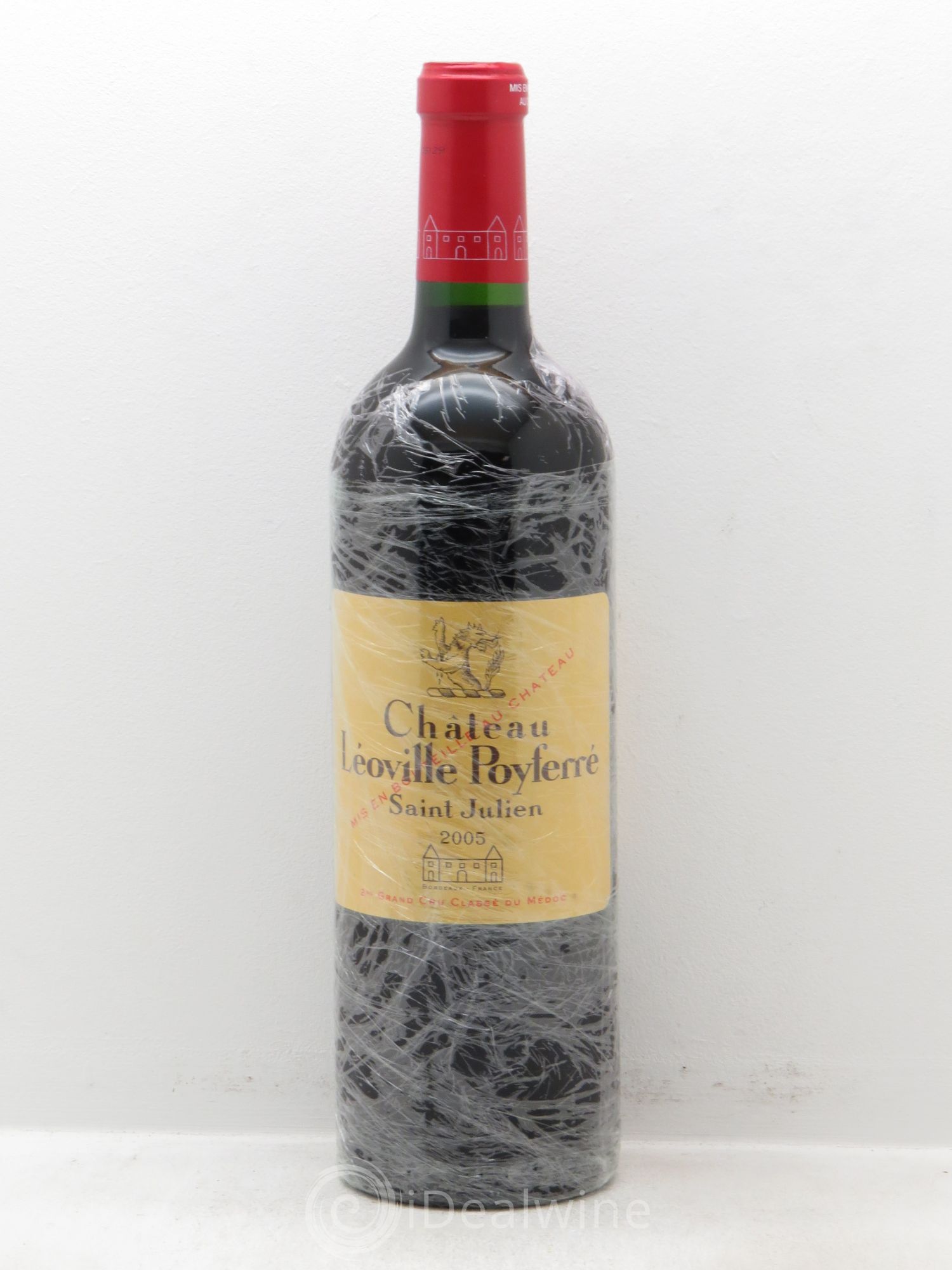 Château Léoville Poyferré 2ème Grand Cru Classé 2005 - Lot de 1 bouteille - 0