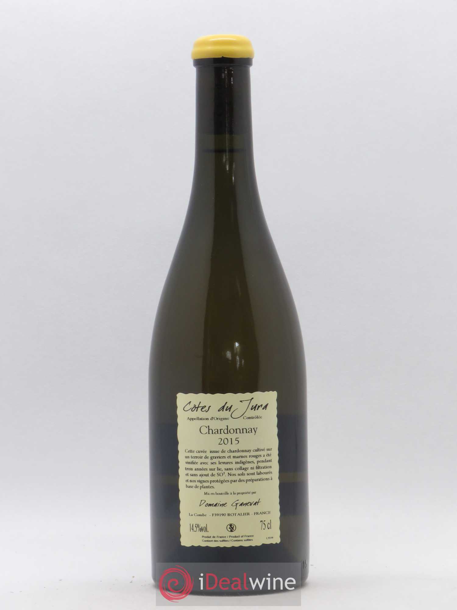 Côtes du Jura Les Gryphées Vieilles Vignes Jean-François Ganevat (Domaine) 2015 - Lot de 1 bouteille - 1