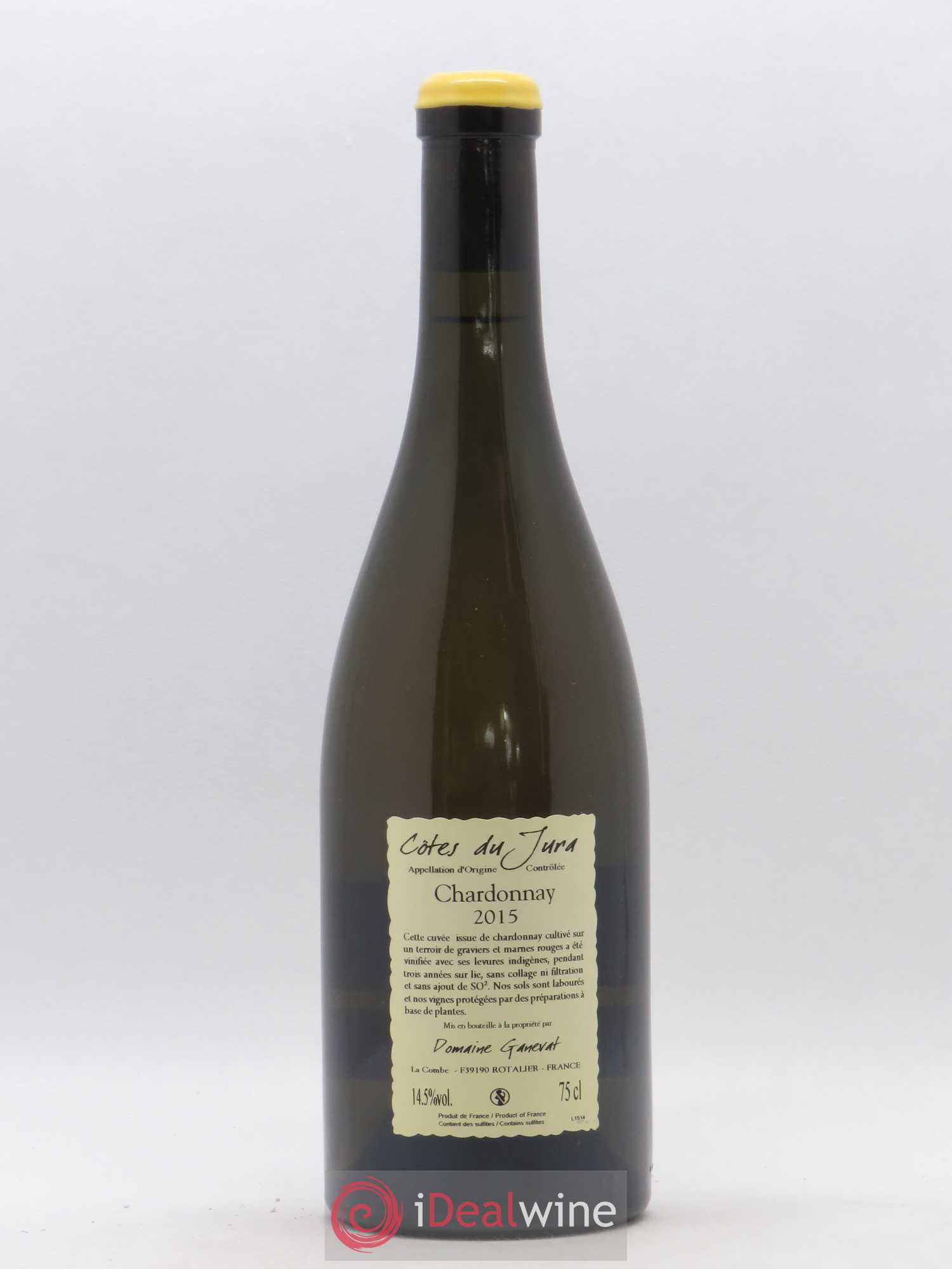 Côtes du Jura Les Gryphées Vieilles Vignes Jean-François Ganevat (Domaine) 2015 - Lot de 1 bouteille - 1
