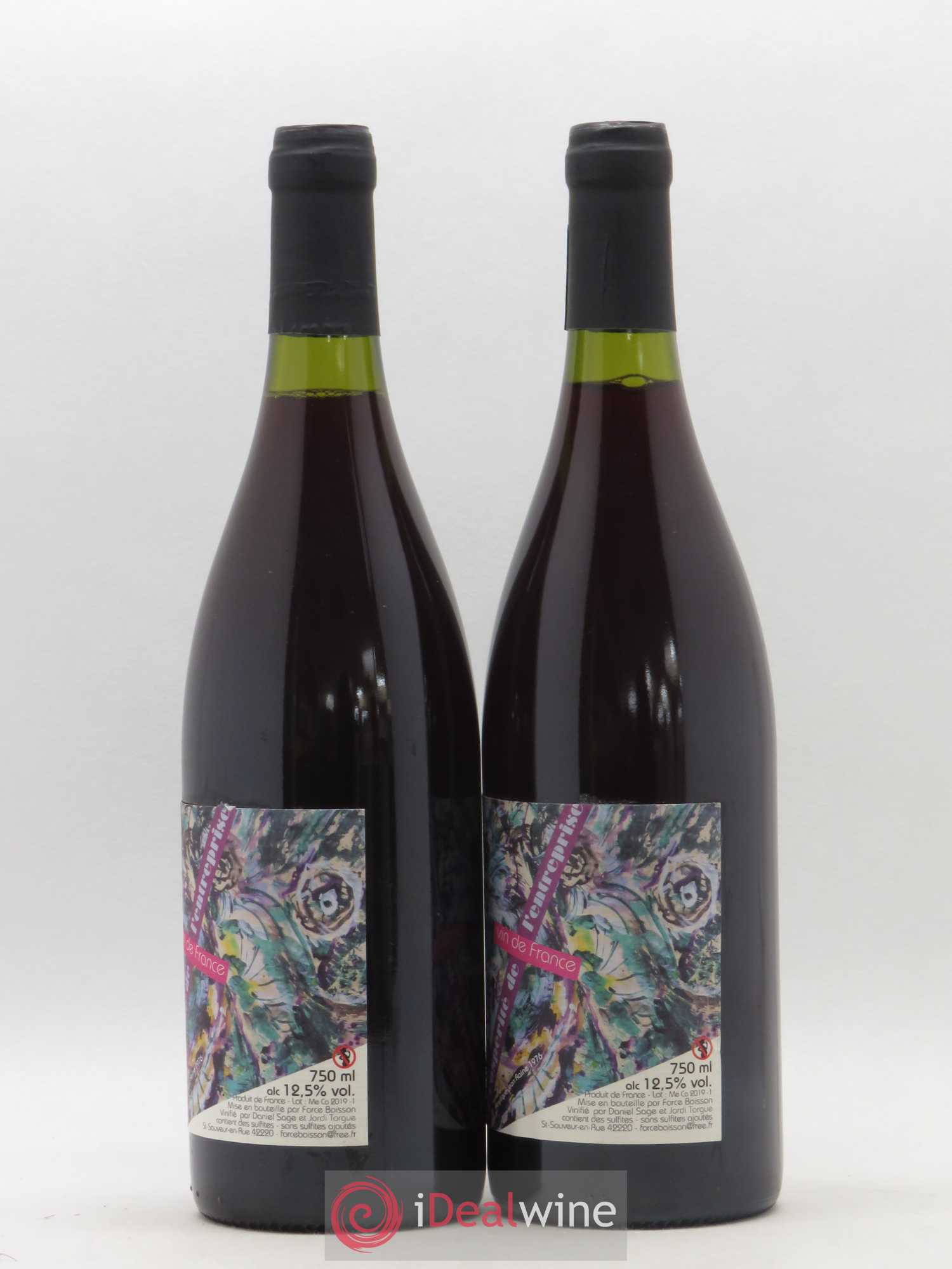 Vin de France Prospérité de l'entreprise Daniel Sage 2018 - Lot de 2 bouteilles - 1