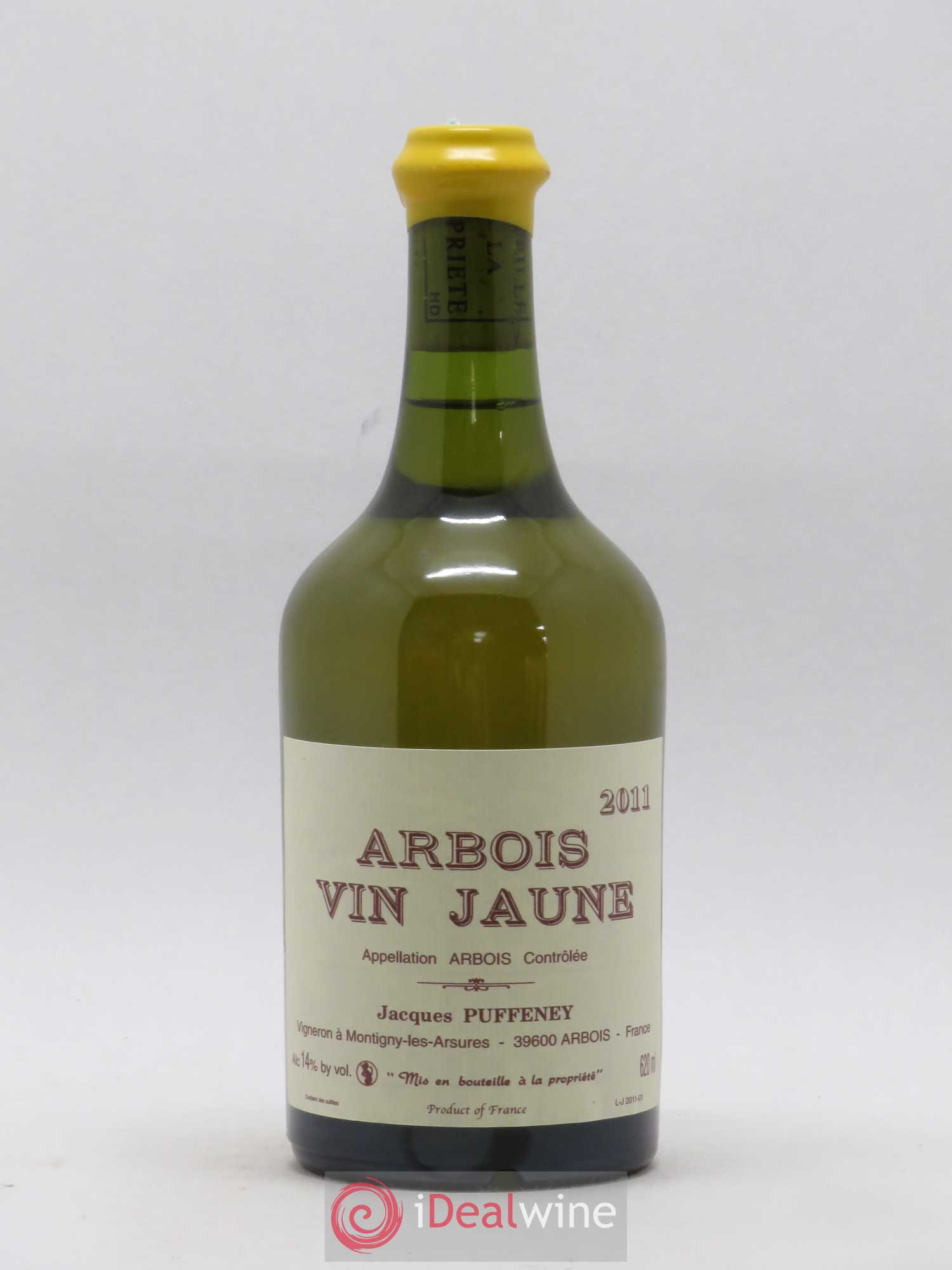 Arbois Vin Jaune Jacques Puffeney 2011 - Lot de 1 bouteille - 0