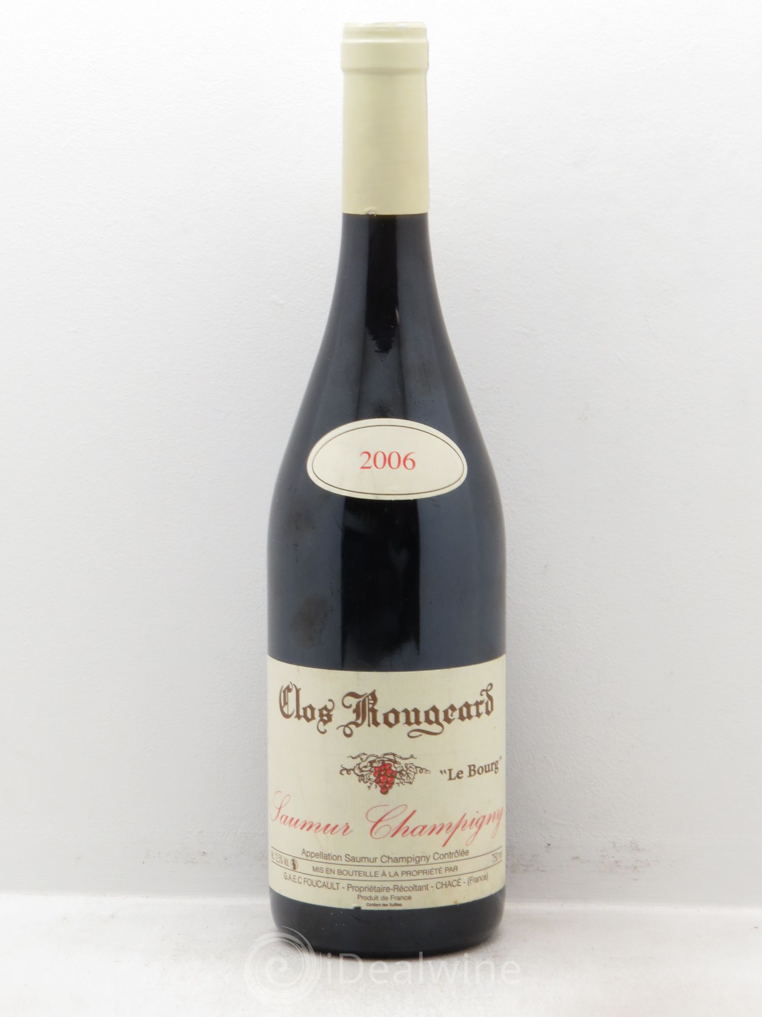 Saumur-Champigny Le Bourg Clos Rougeard 2006 - Lot de 1 bouteille - 0