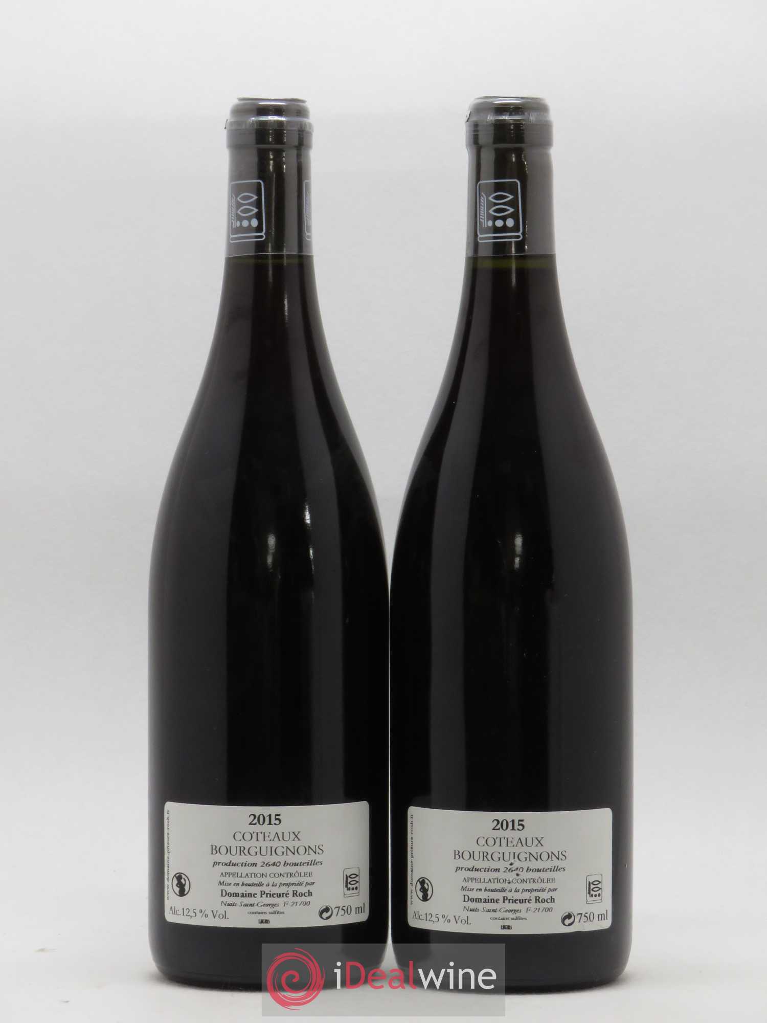 Coteaux Bourguignons Prieuré Roch 2015 - Lot de 2 bouteilles - 1