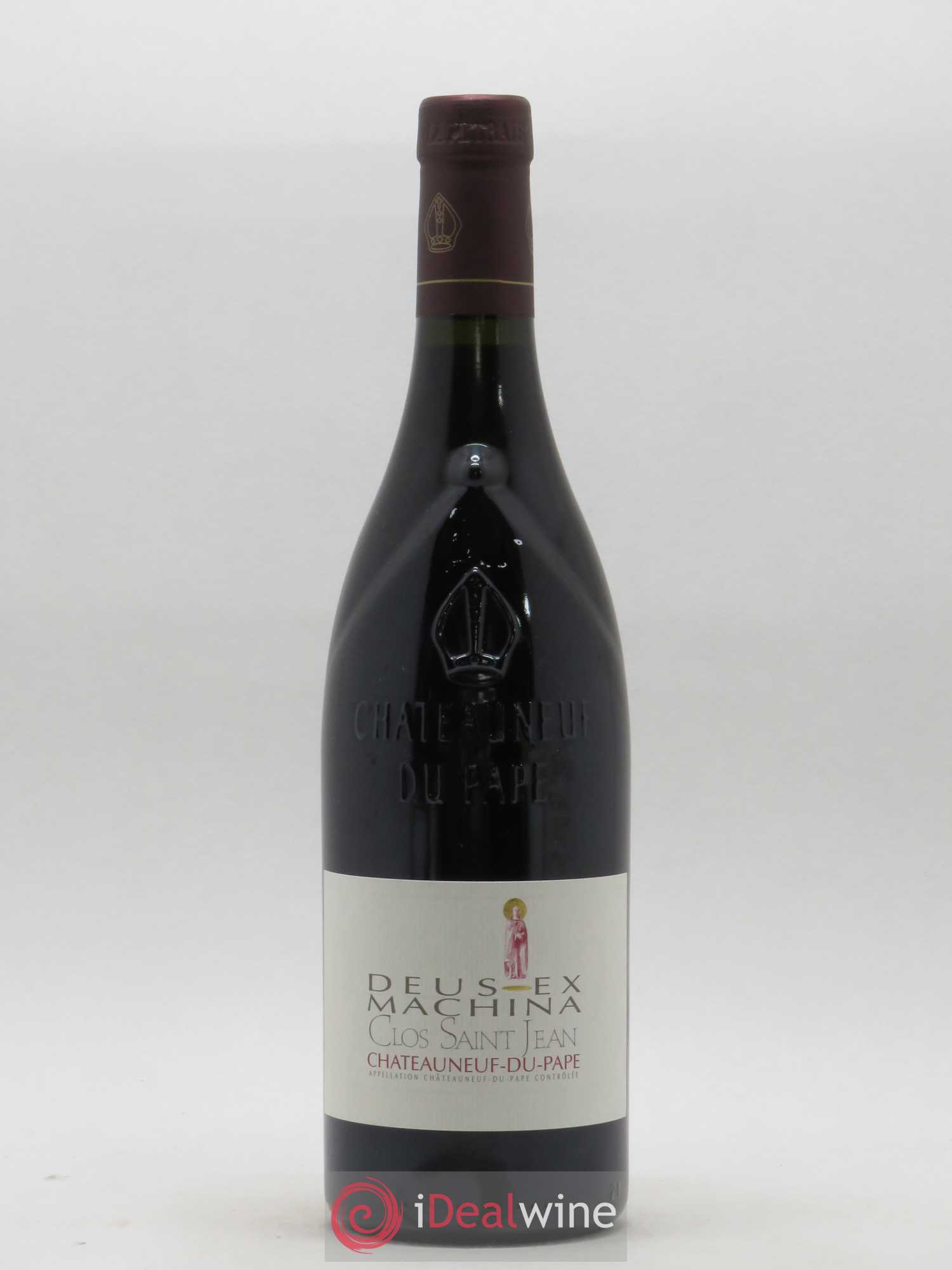 Châteauneuf-du-Pape Clos Saint-Jean Deus Ex Machina Pascal et Vincent Maurel 2016 - Lot de 1 bouteille - 0